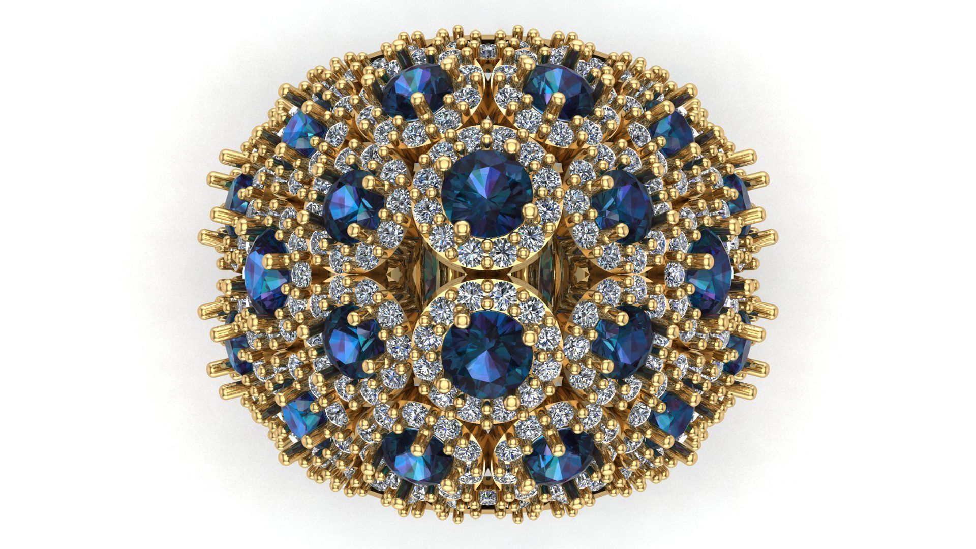 Special Ring A23 3D print model_2