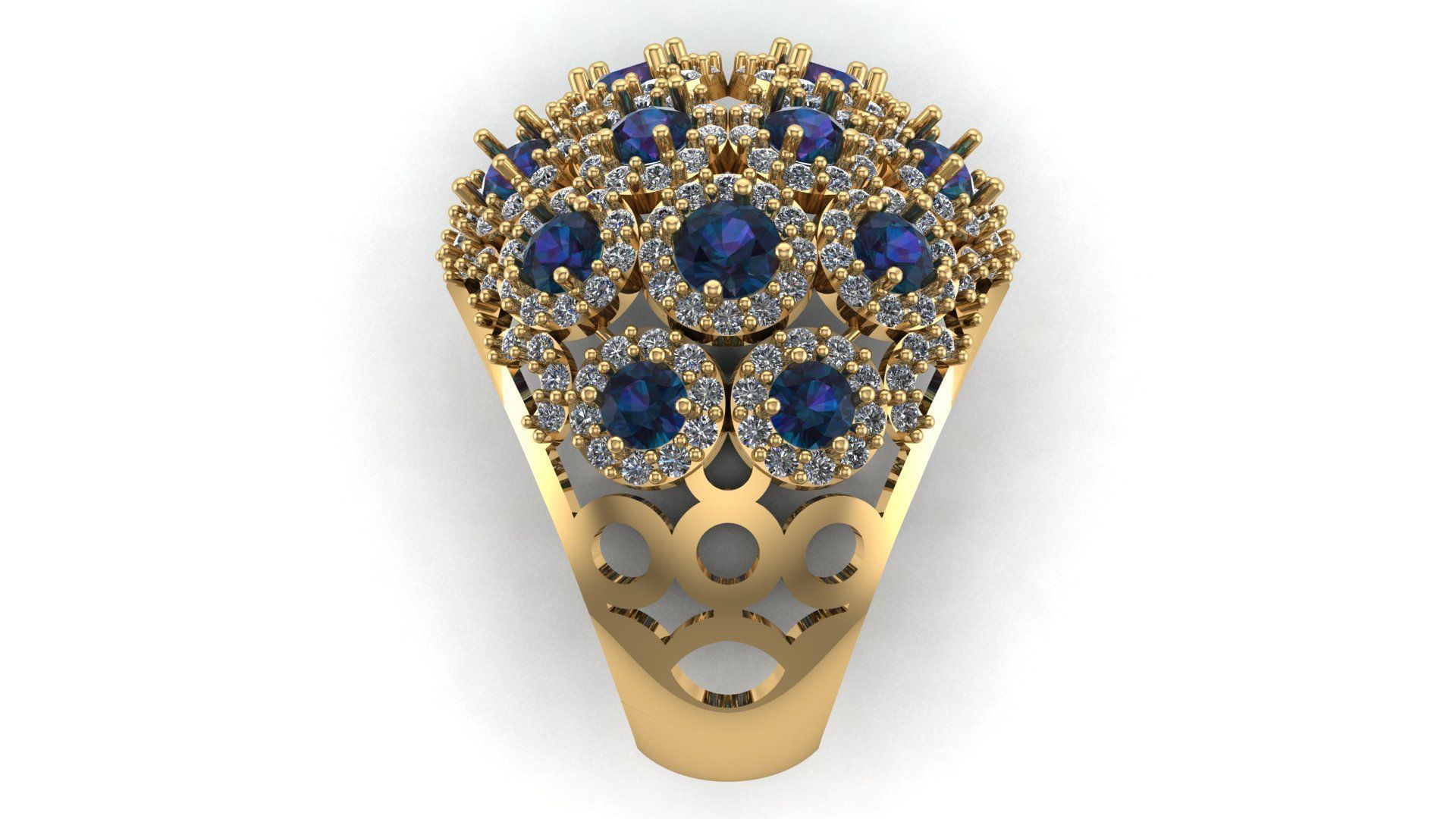 Special Ring A23 3D print model_4