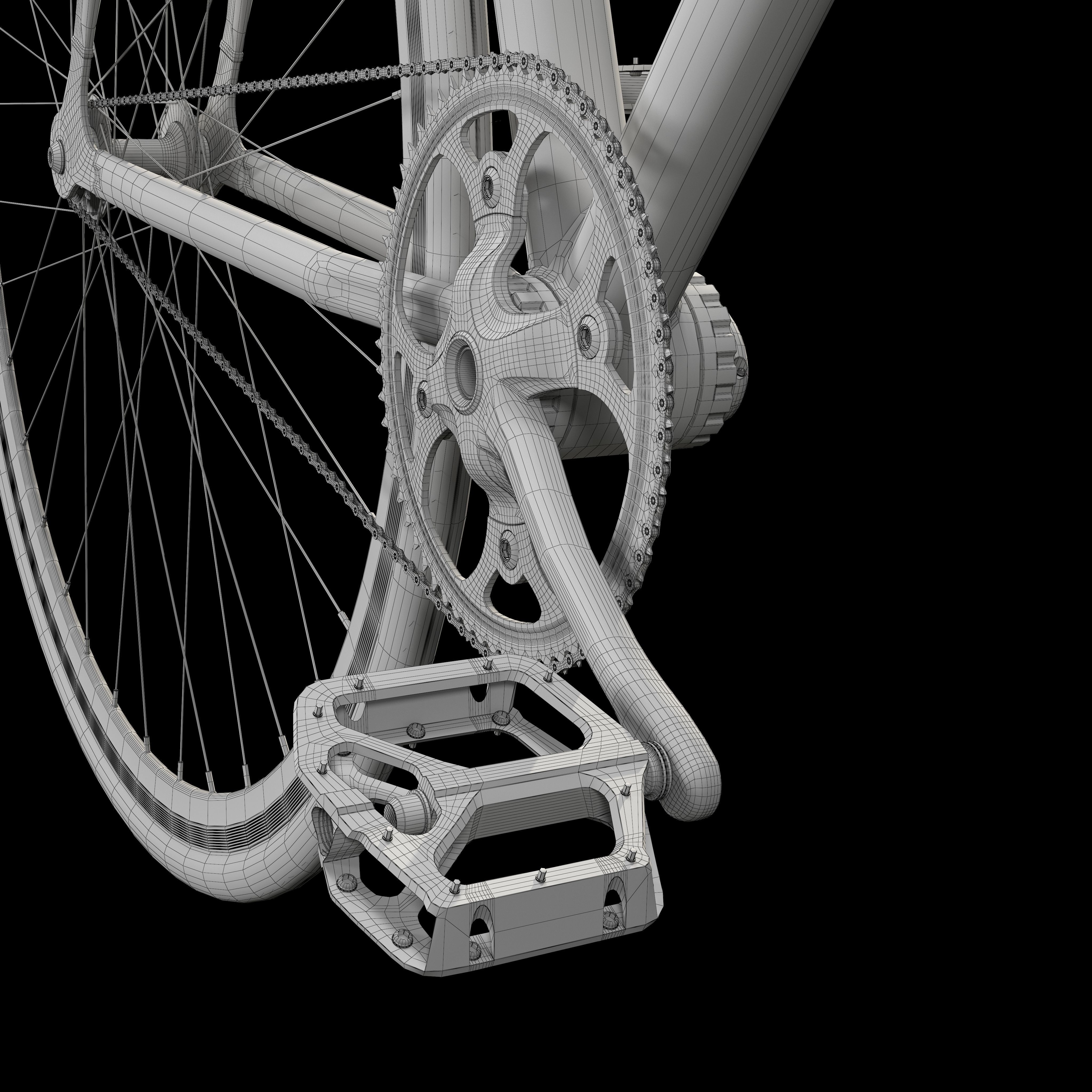 Fixed bike 3D model_104