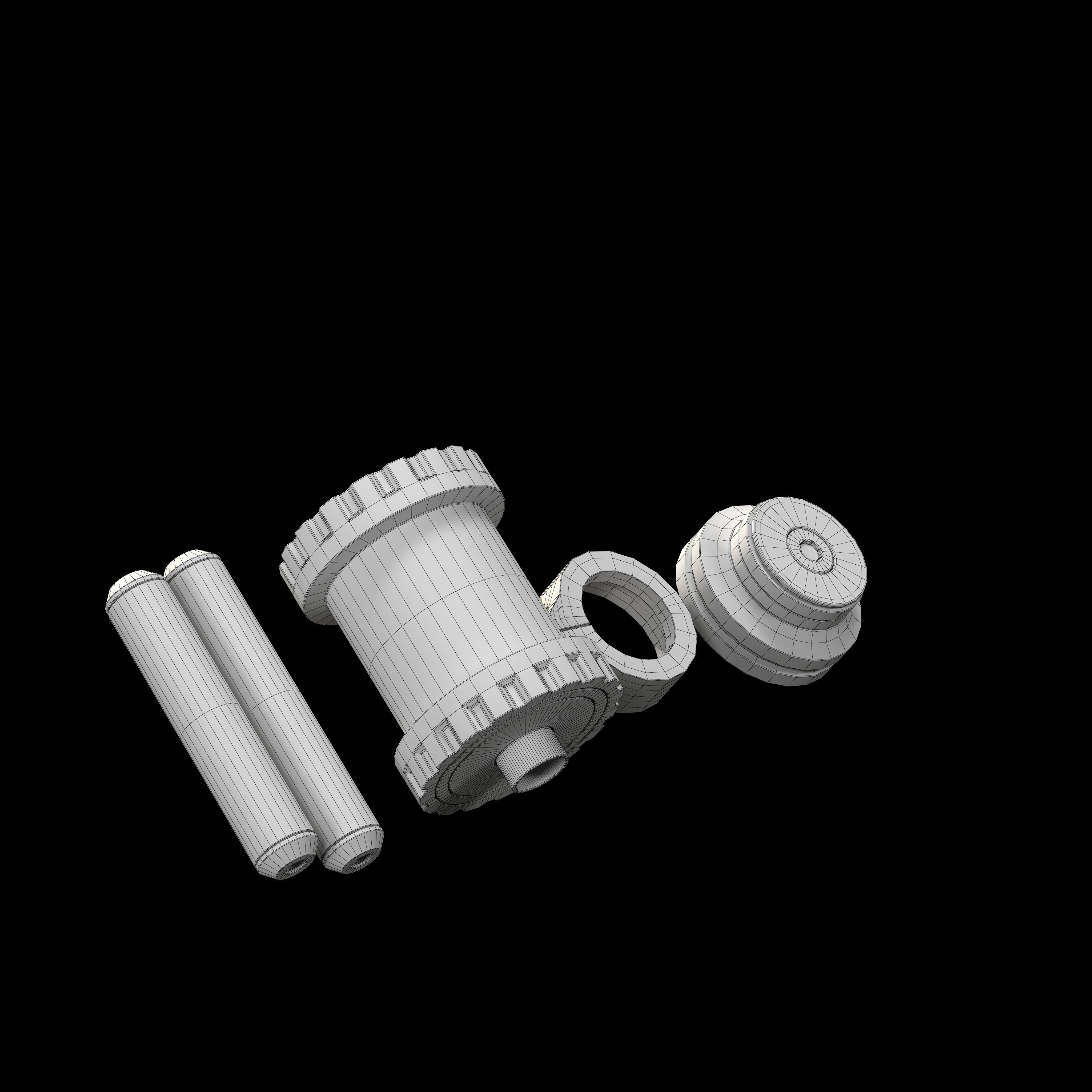 Fixed bike 3D model_77