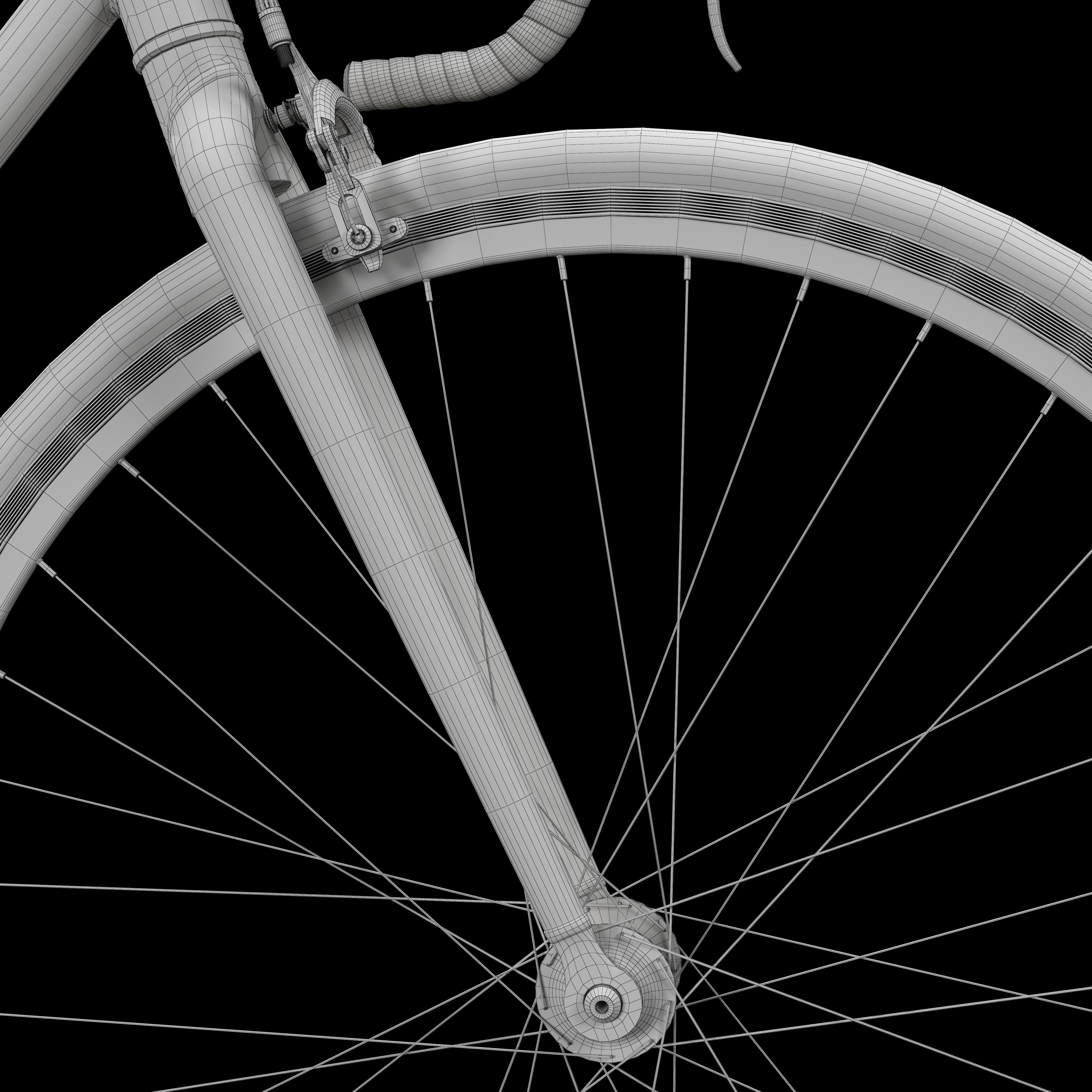 Fixed bike 3D model_86