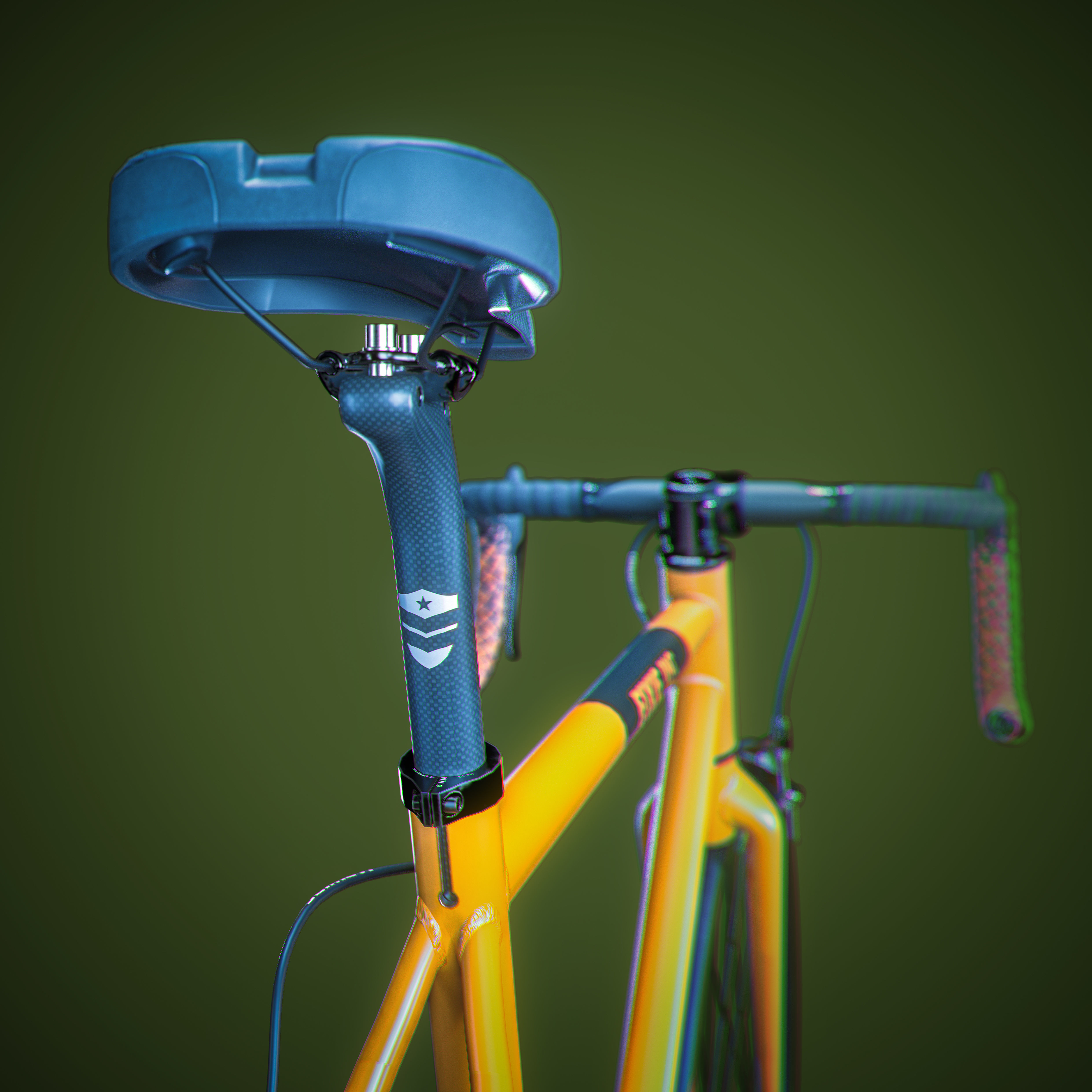 Fixed bike 3D model_12