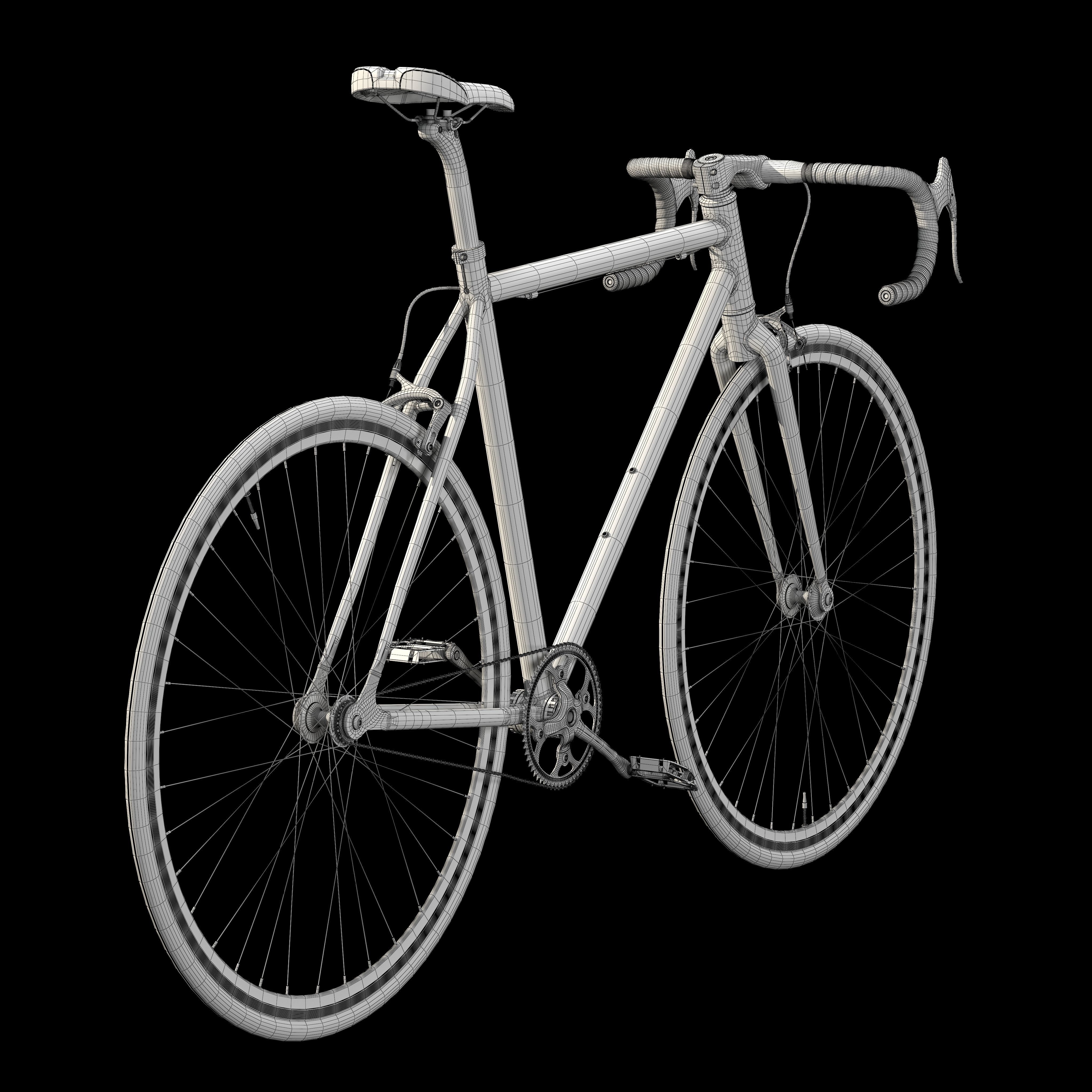 Fixed bike 3D model_87