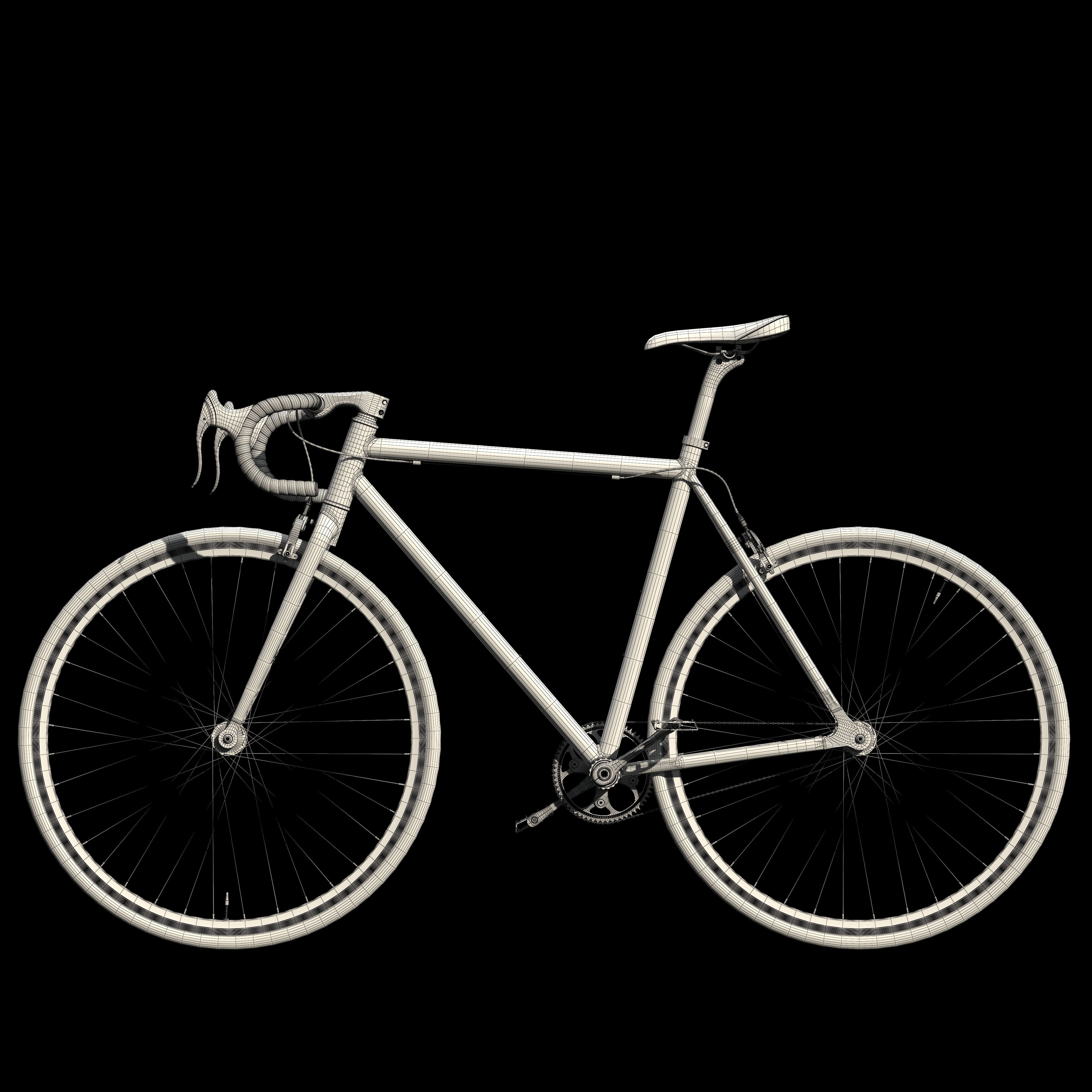 Fixed bike 3D model_82