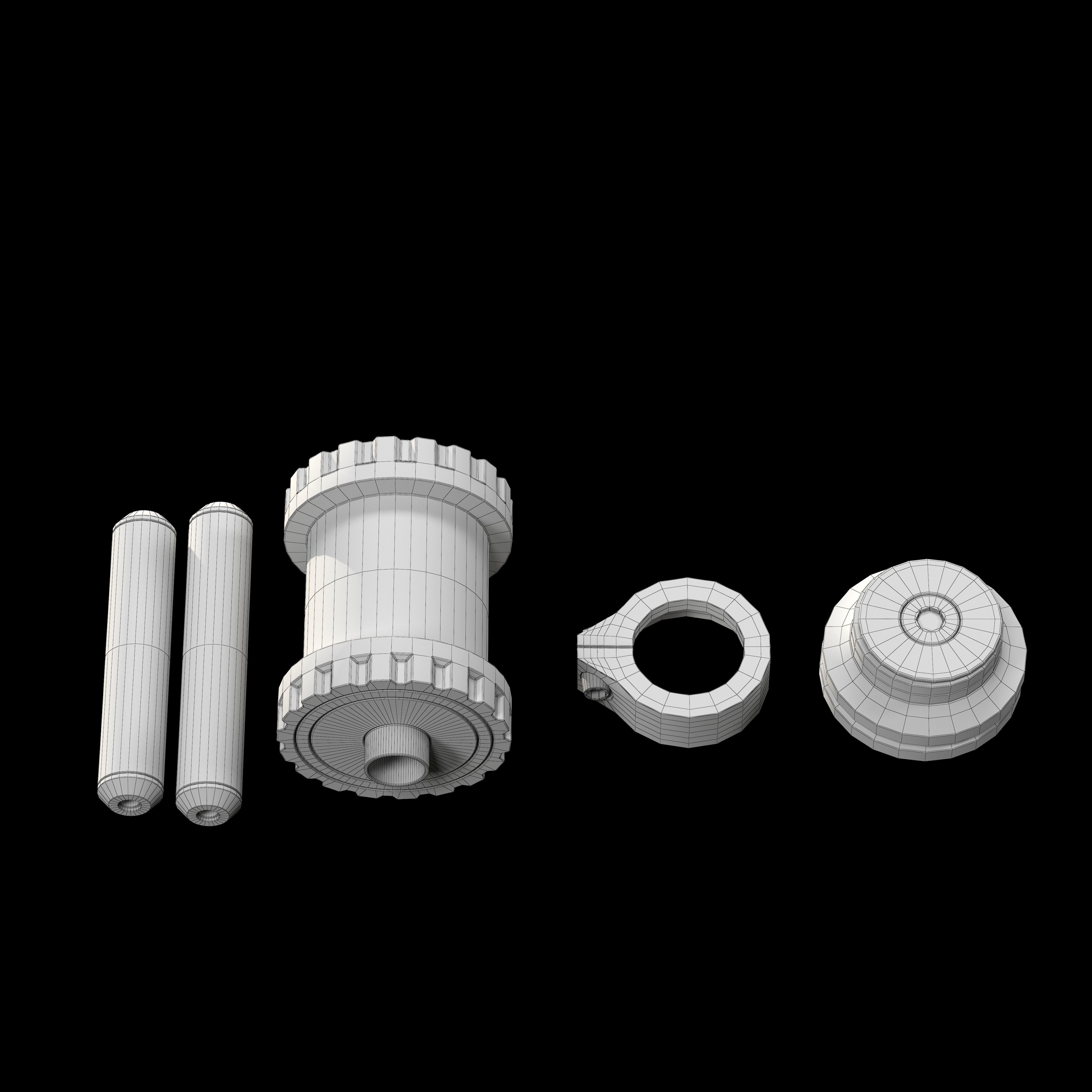 Fixed bike 3D model_78