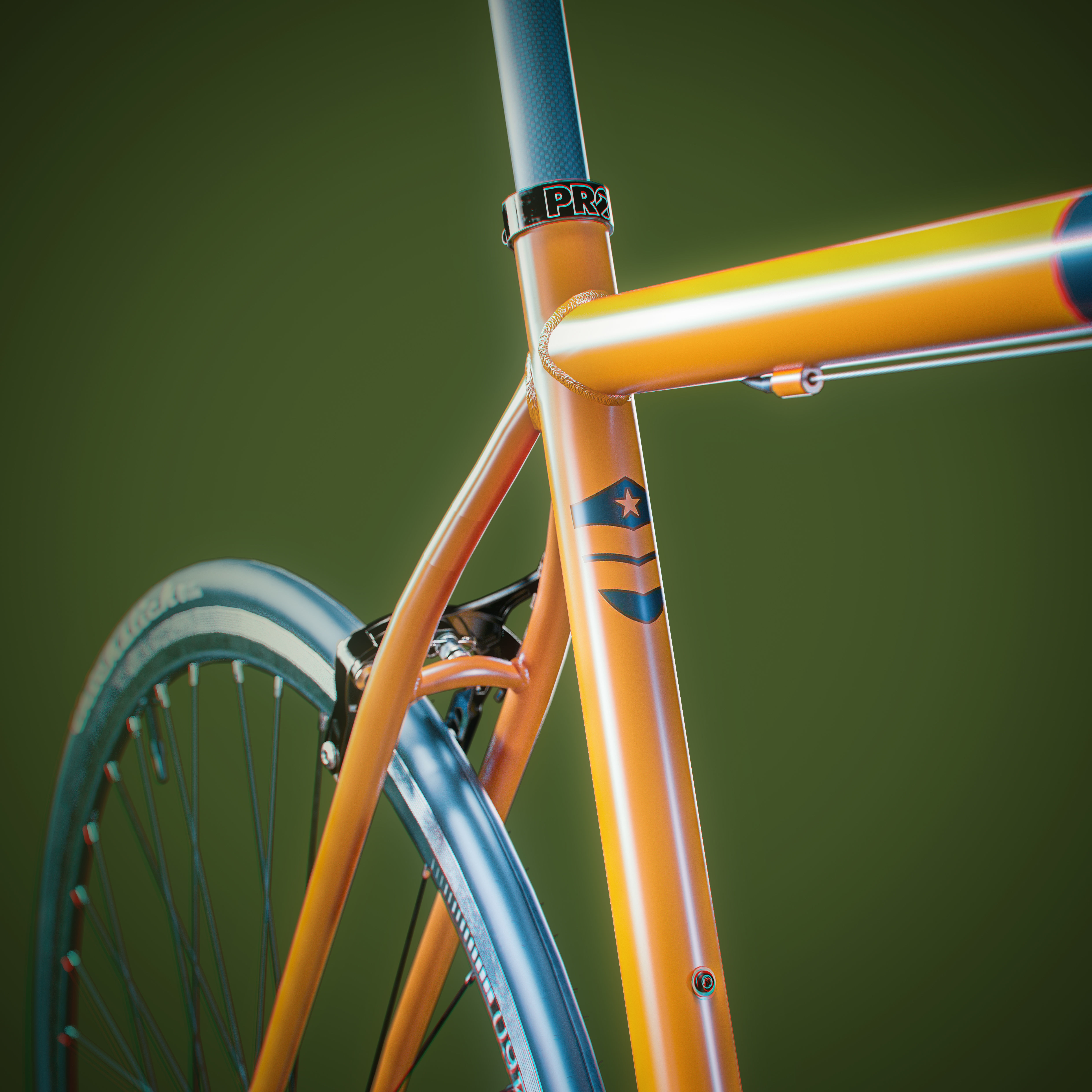 Fixed bike 3D model_14