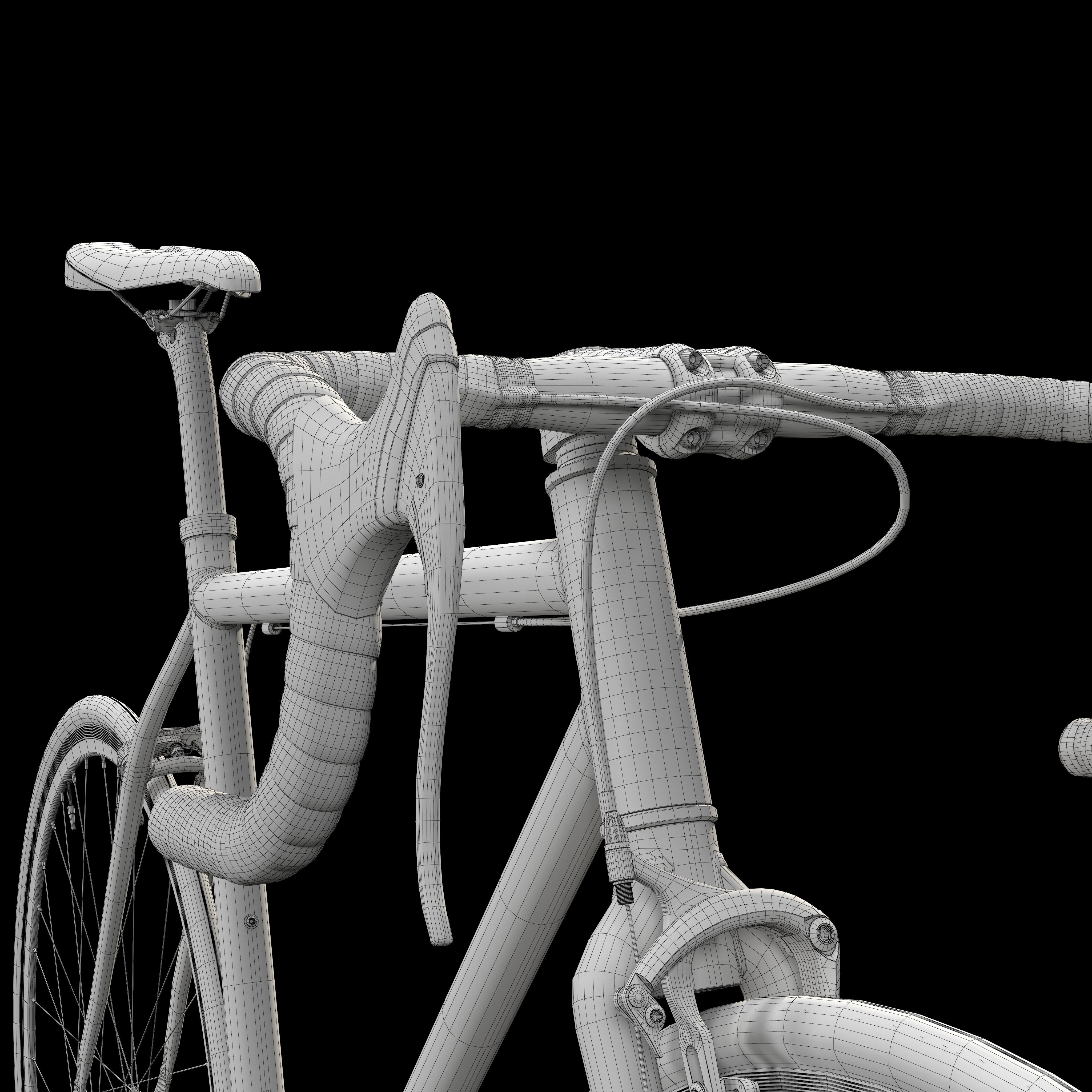 Fixed bike 3D model_106