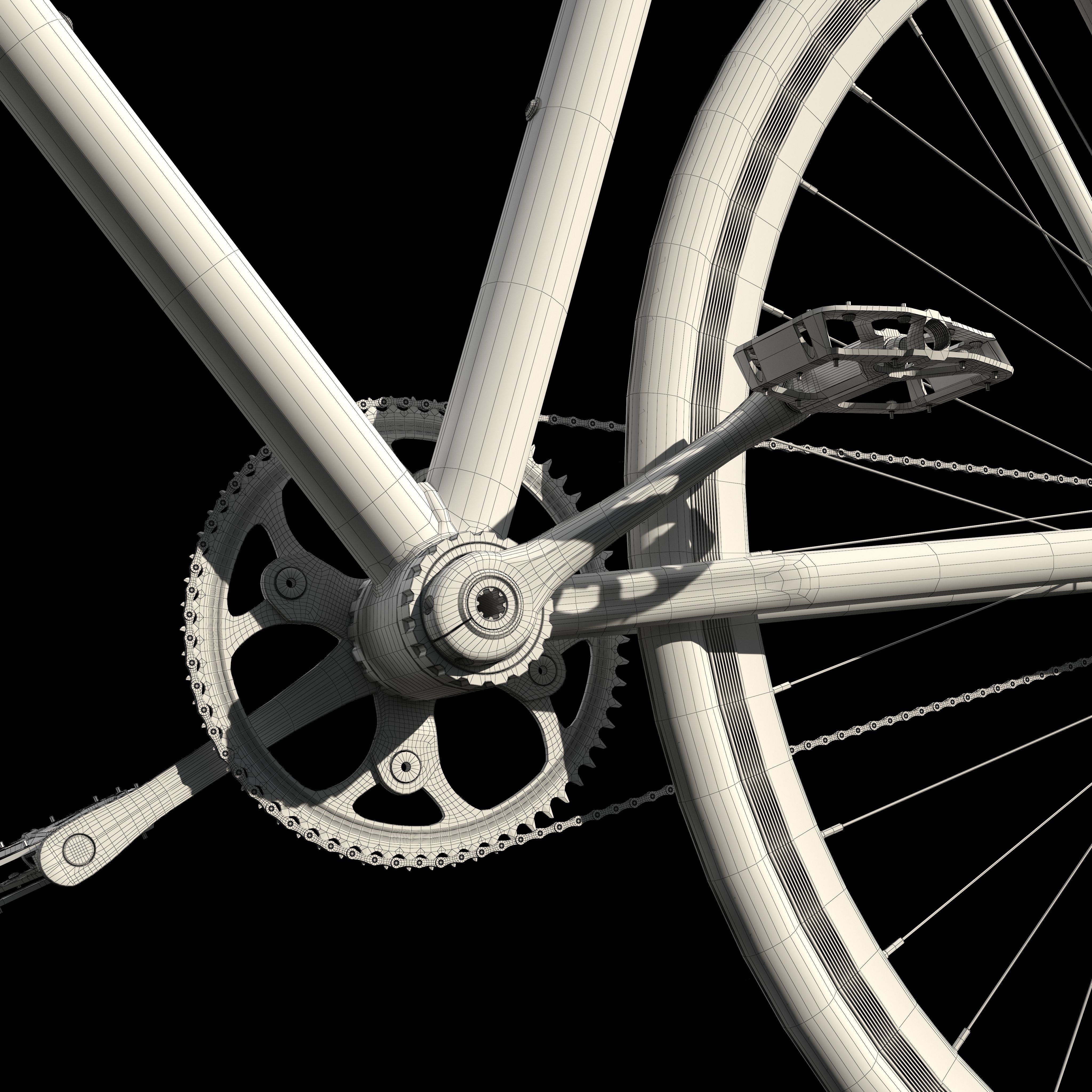 Fixed bike 3D model_103