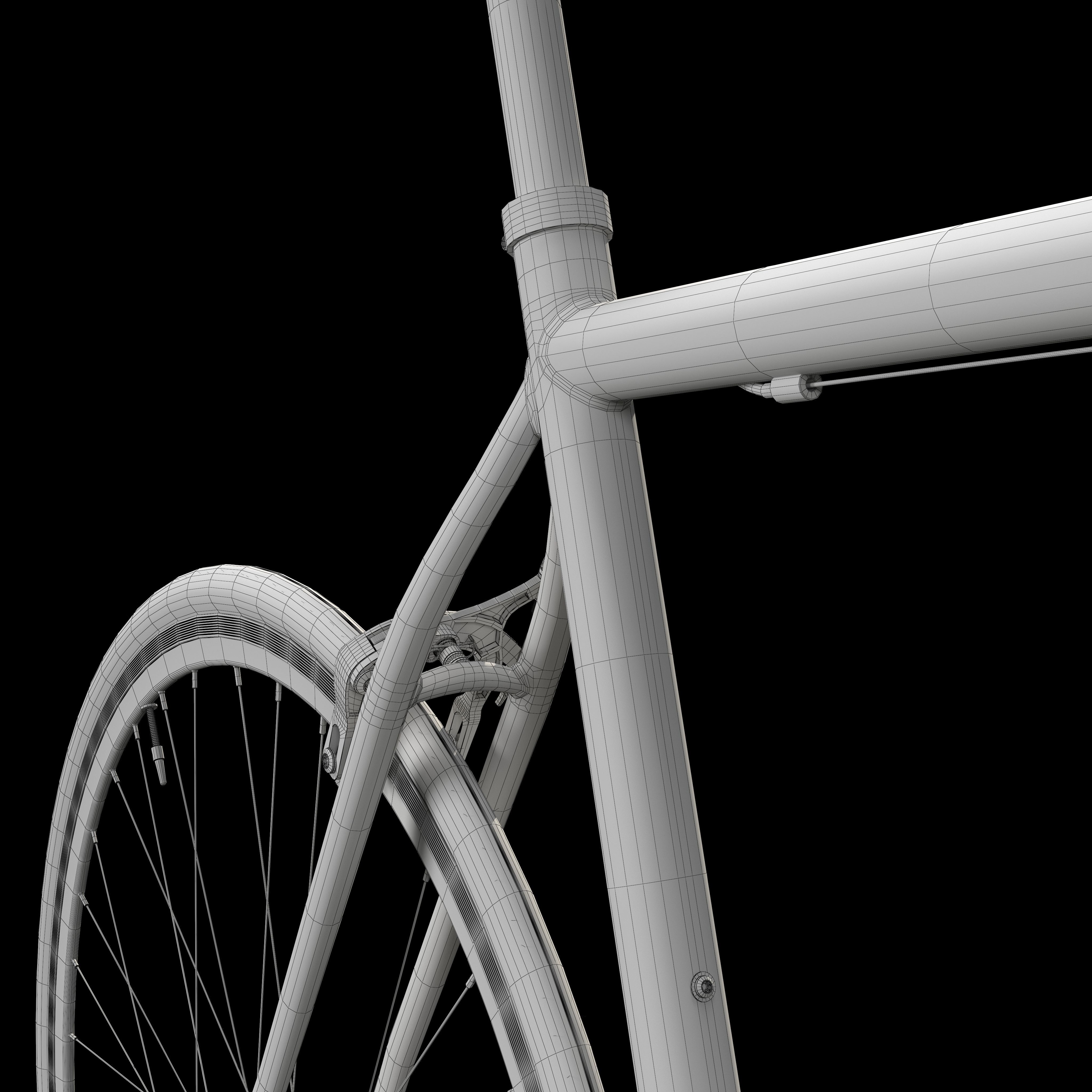 Fixed bike 3D model_80