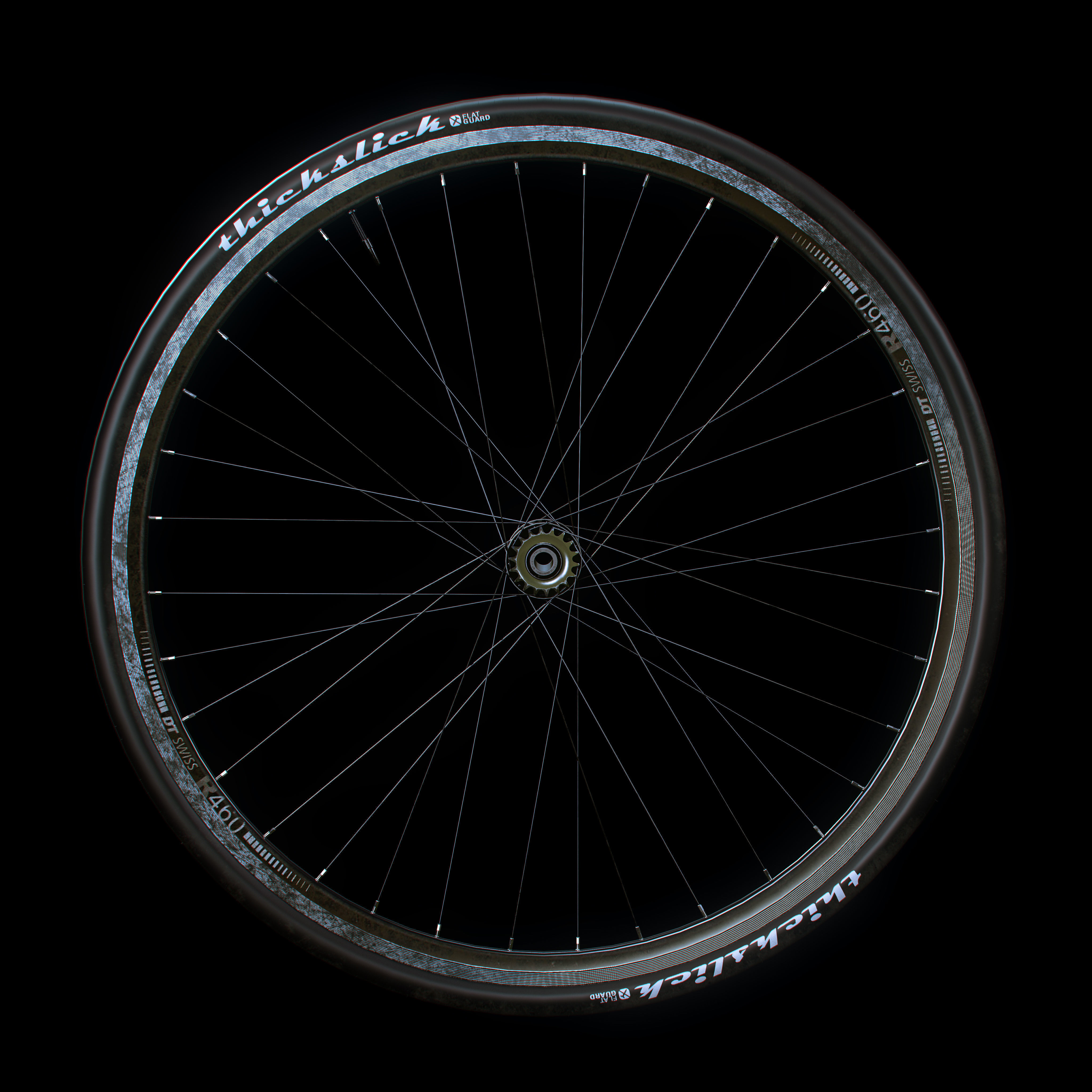 Fixed bike 3D model_23