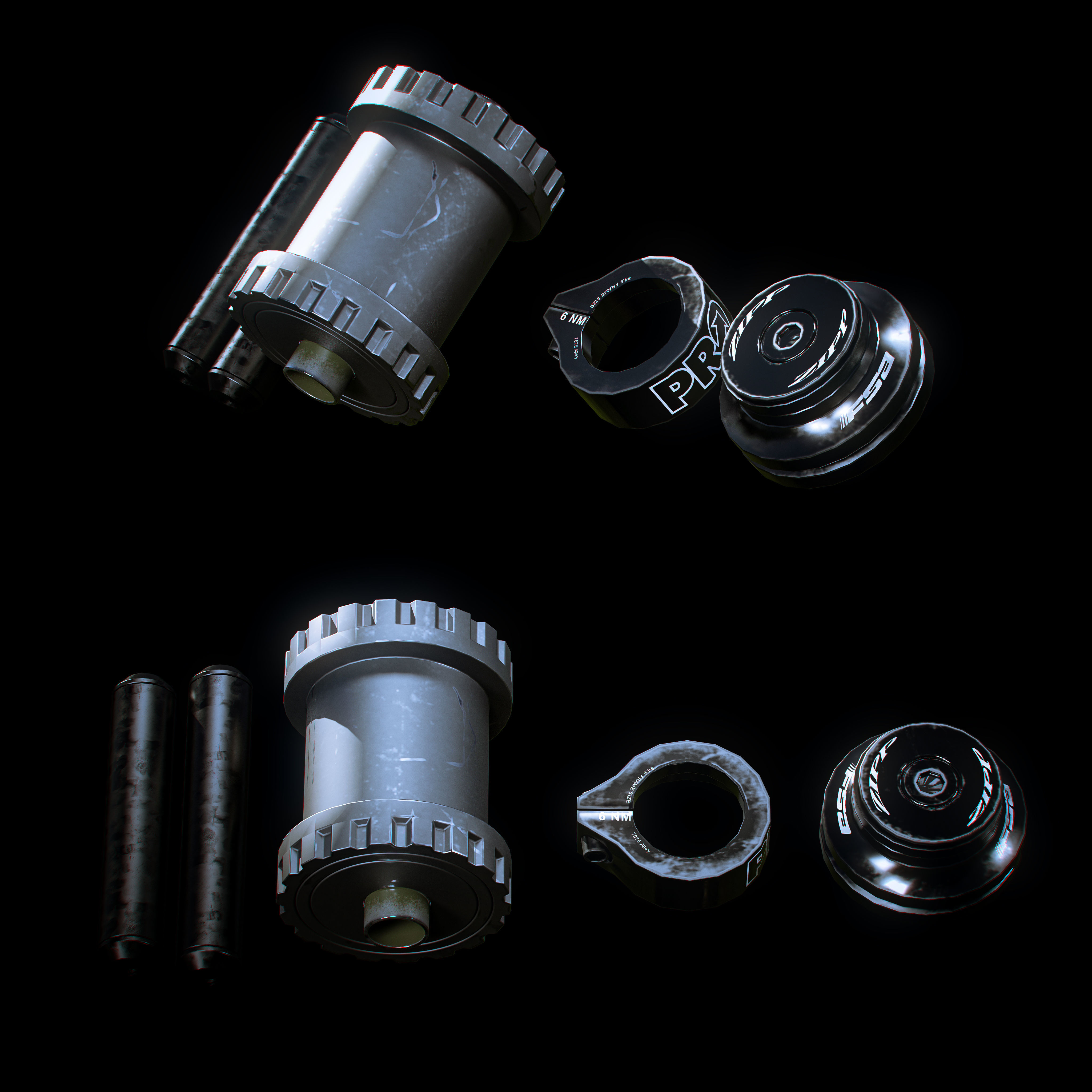 Fixed bike 3D model_29