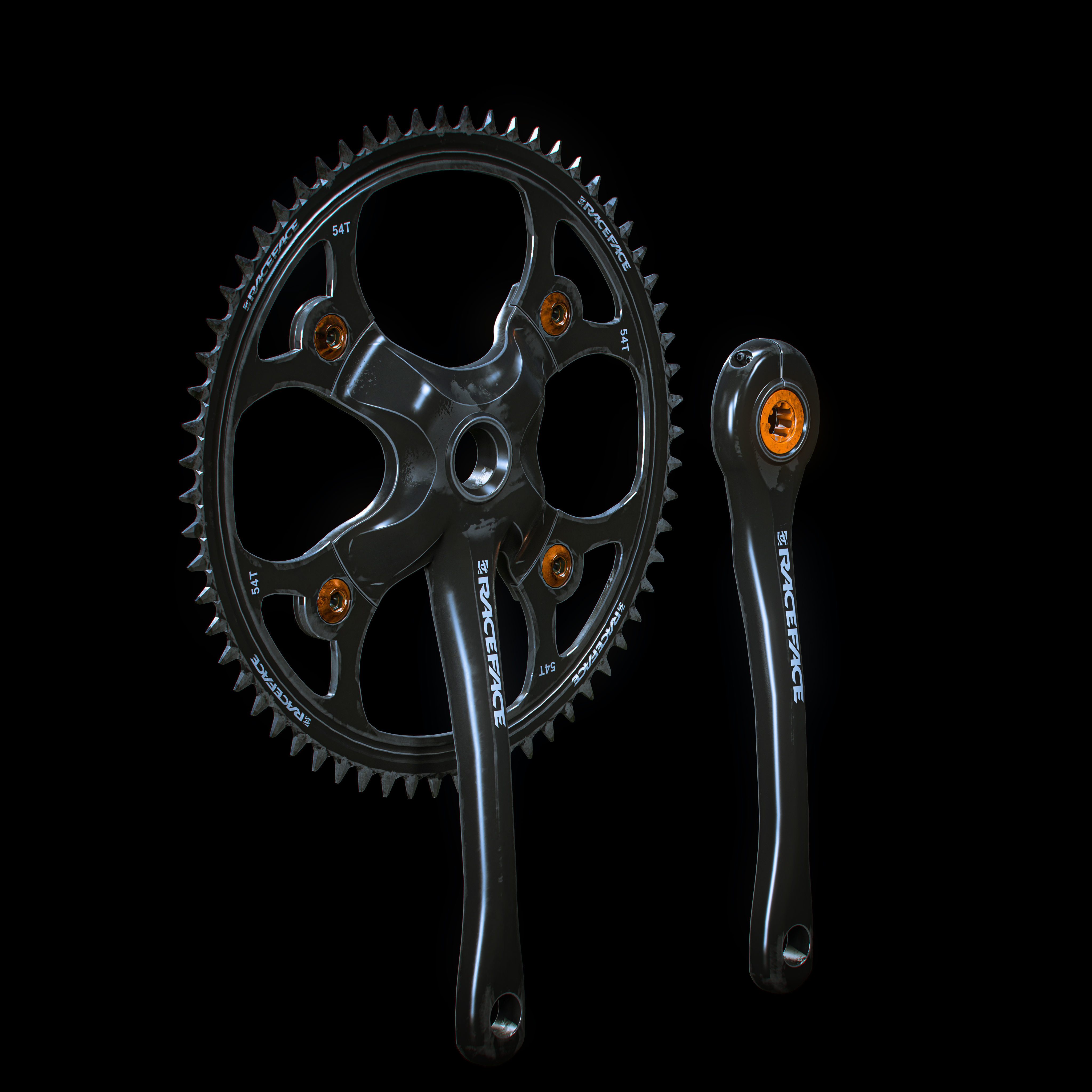 Fixed bike 3D model_39