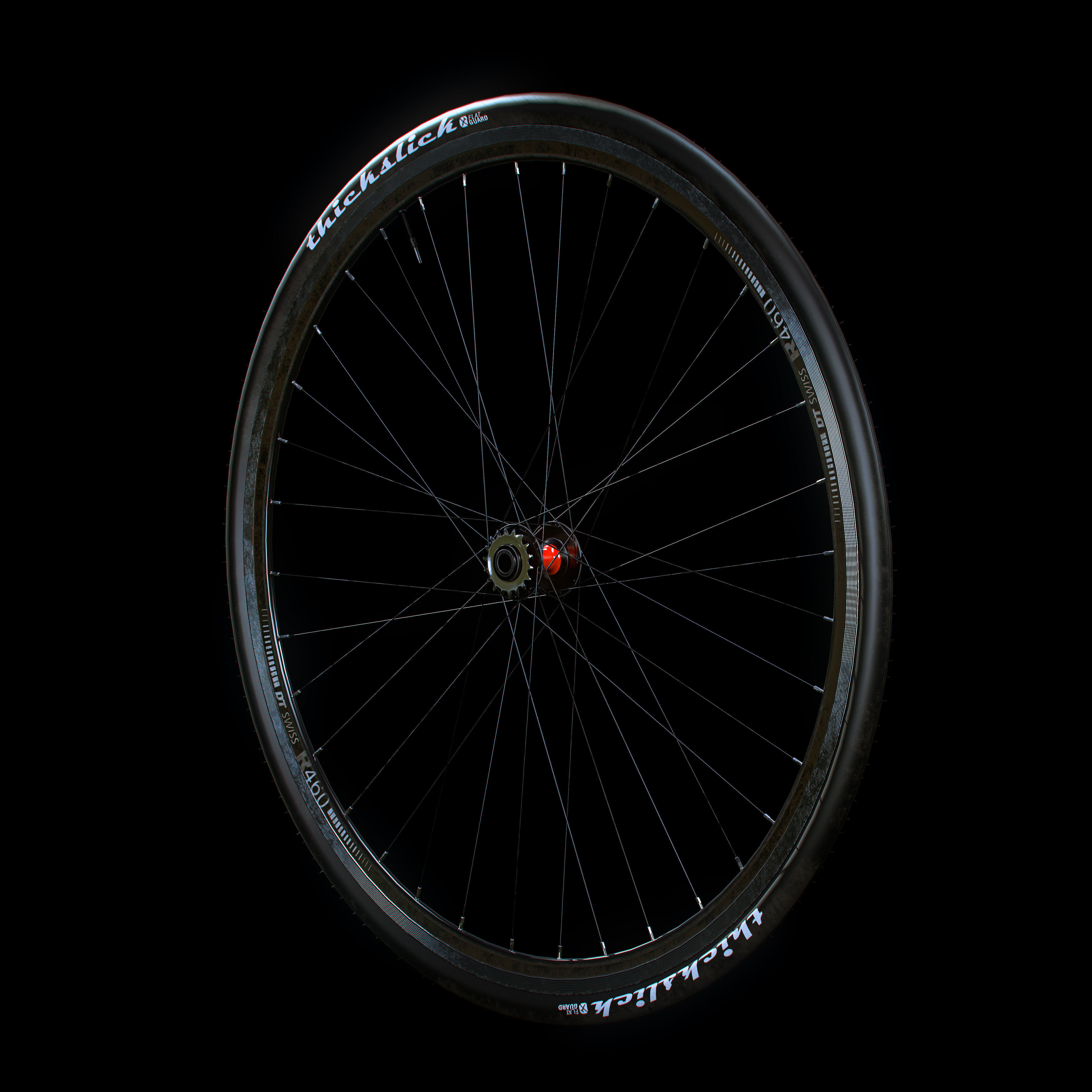 Fixed bike 3D model_35