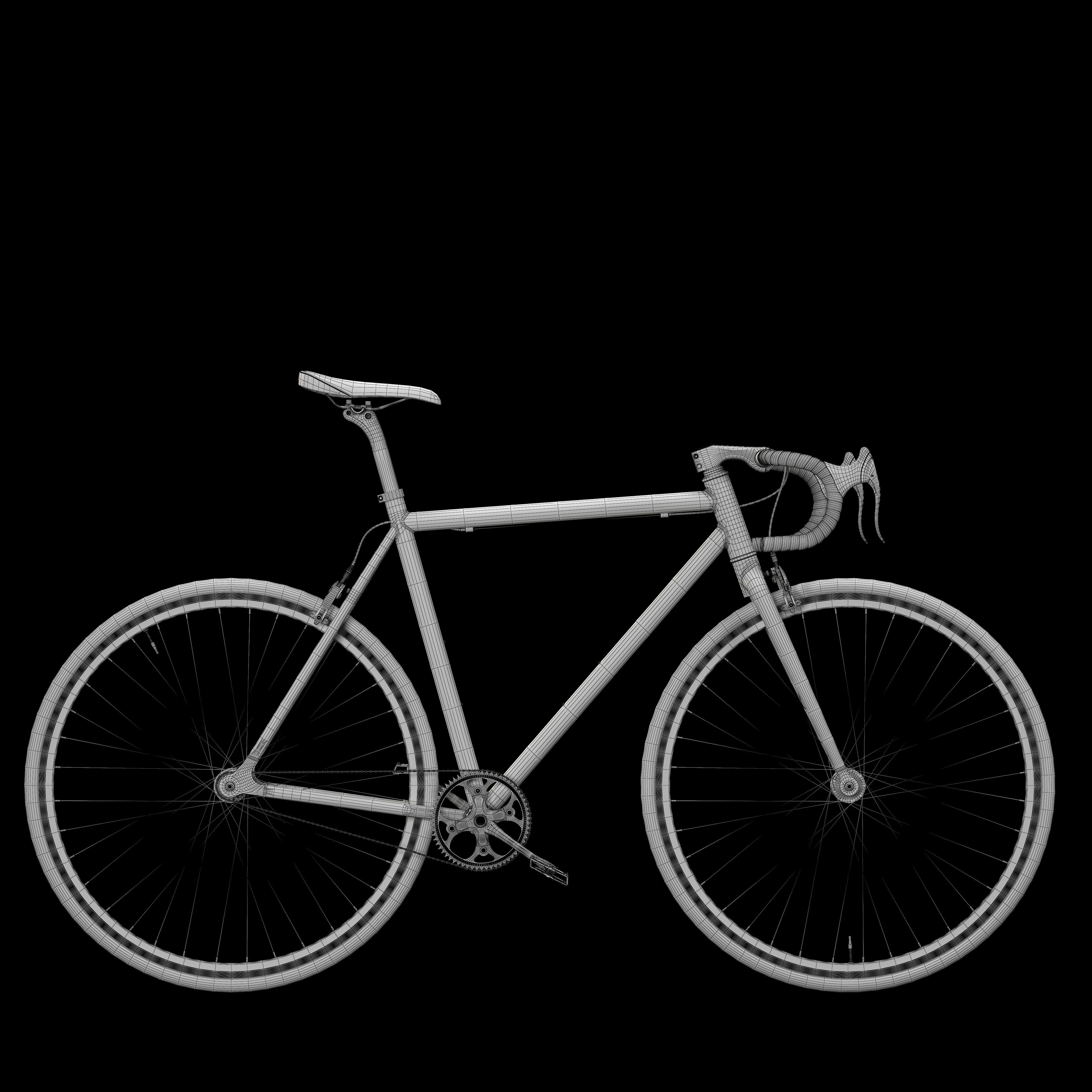 Fixed bike 3D model_55