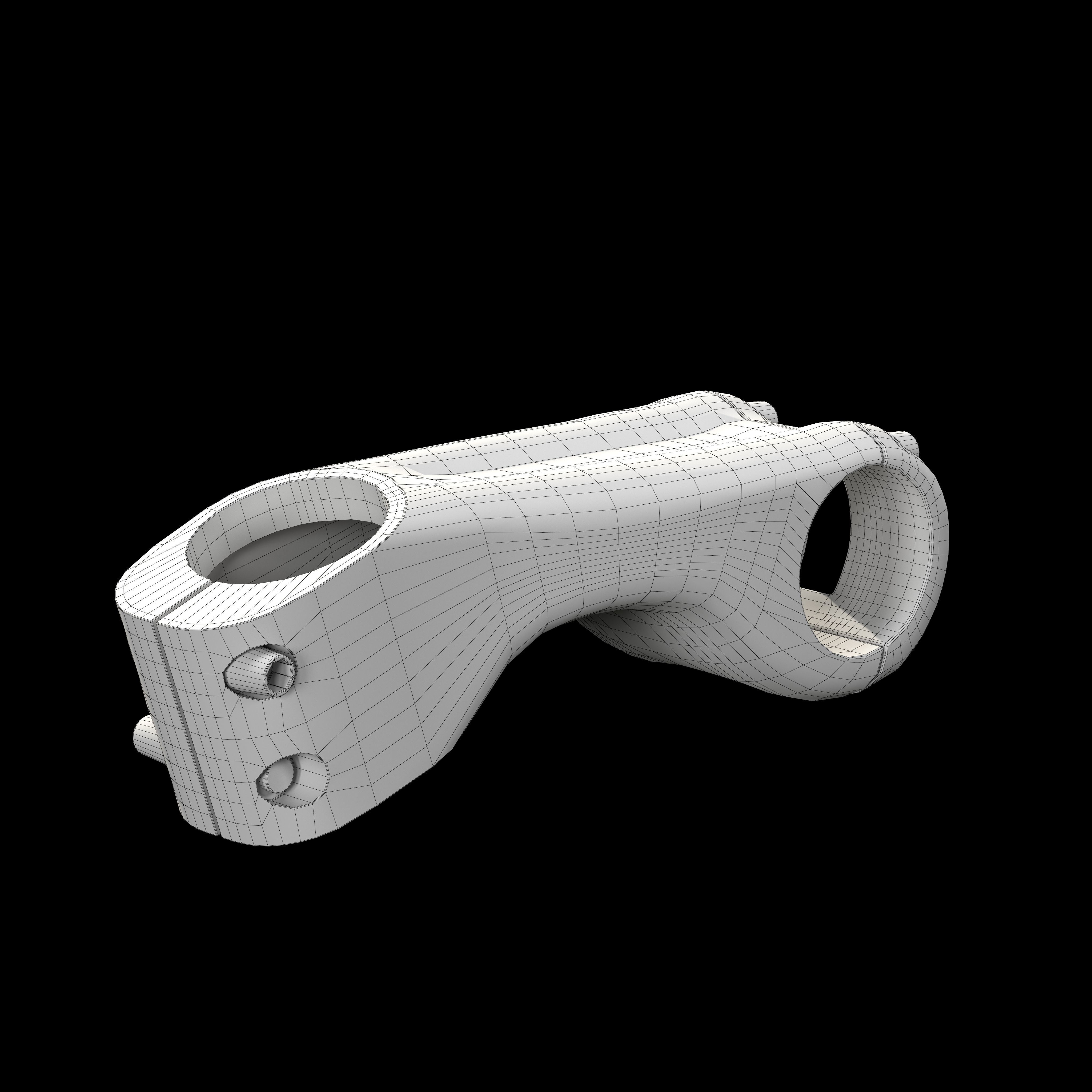 Fixed bike 3D model_100