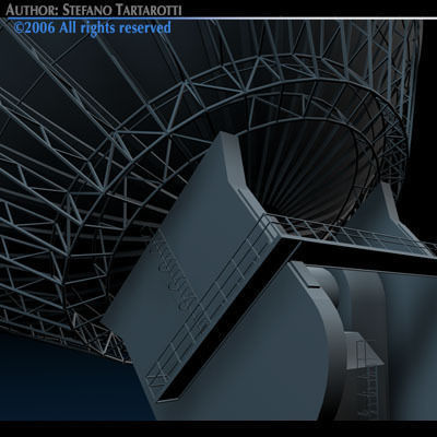 Antenna satellite 3D model_3