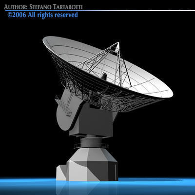 Antenna satellite 3D model_5