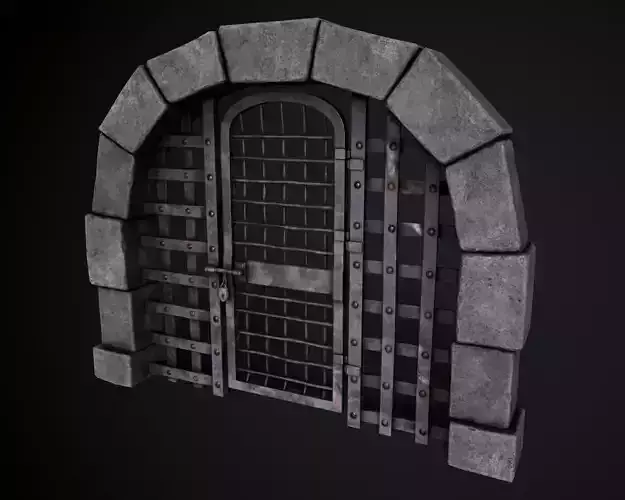 Dungeon Cell Door Gate