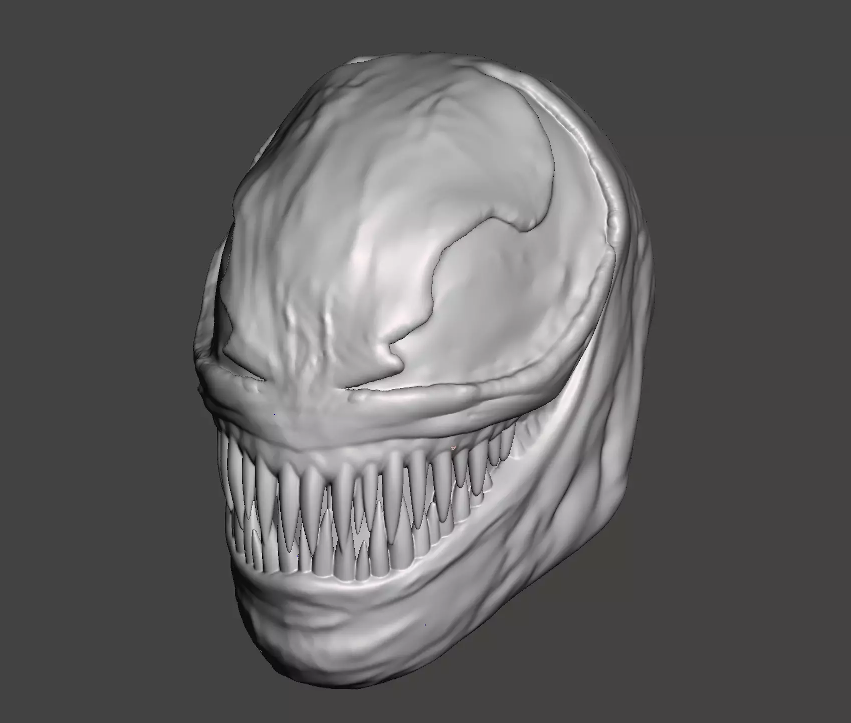 Venom Marvels Spider-Man 2 headsculpt 3D print model_0