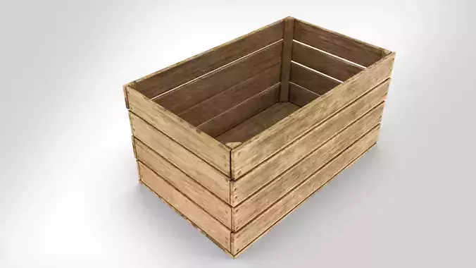 Wooden Fruit Crate T2
