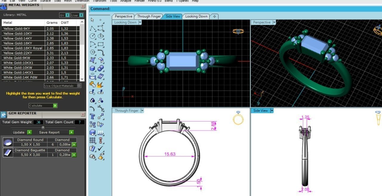 14 ring 3D print model_2