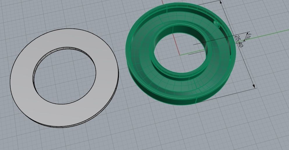 Tiffany Atlas Necklace X Closed Circle Pendant 3D print model_2