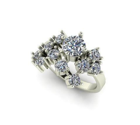 19 ring 3D print model_3