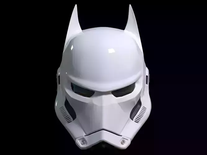 Bat Trooper Helmet 3d print file 3D print model