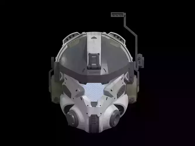 Br Pilot Helmet 3d print file
