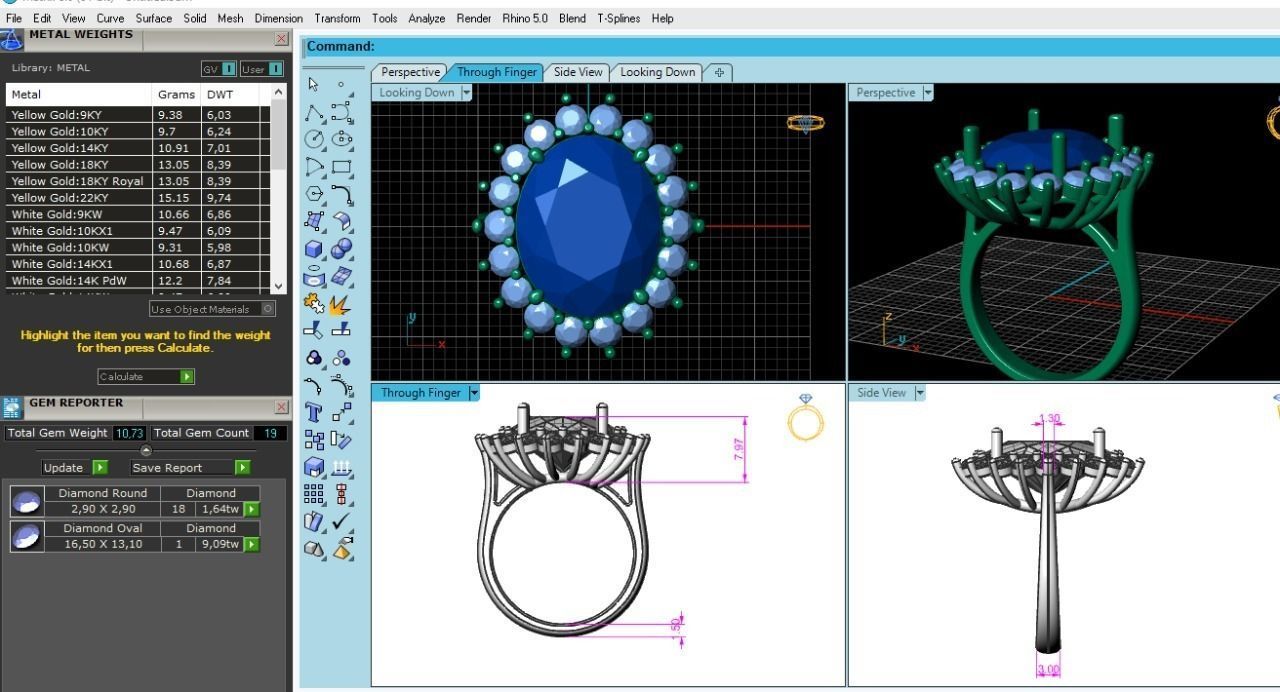 26 ring 3D print model_2