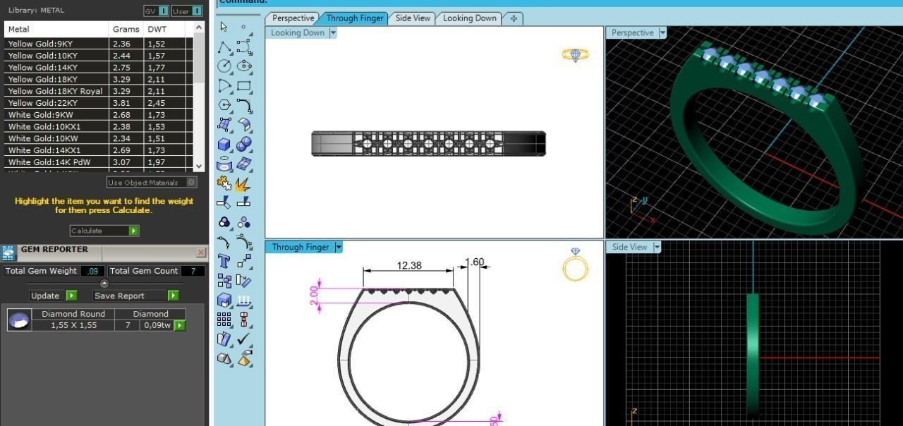 16 ring 3D print model_1