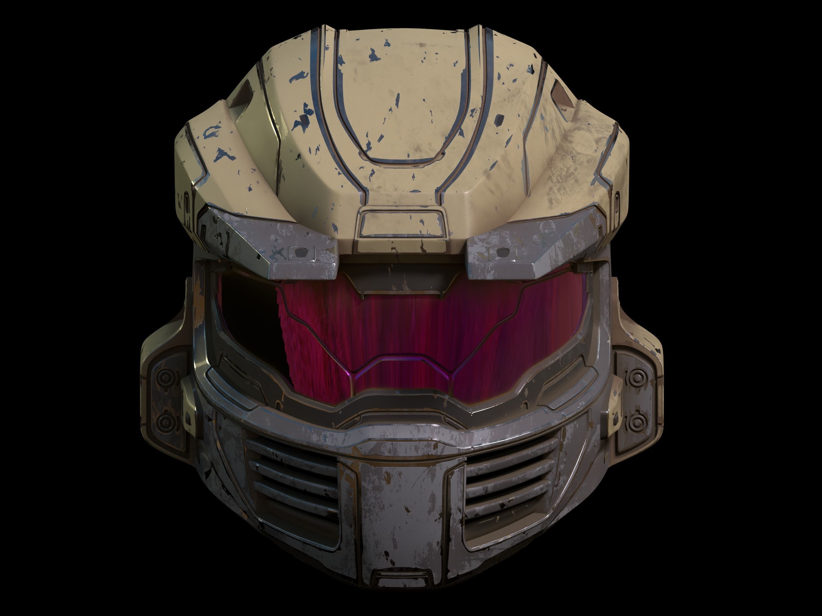 HALO MK V Zeta helmet 3d print file 3D print model_2