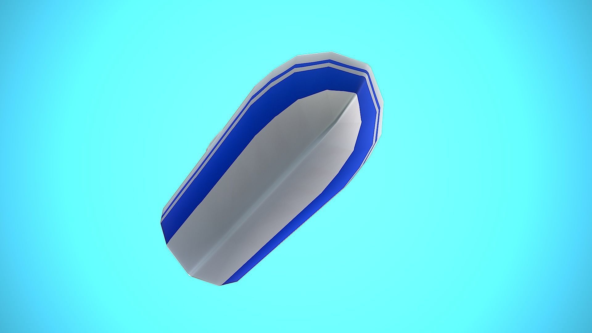 SHIP TOY CARTOON STYLIZED Low-poly 3D model_12