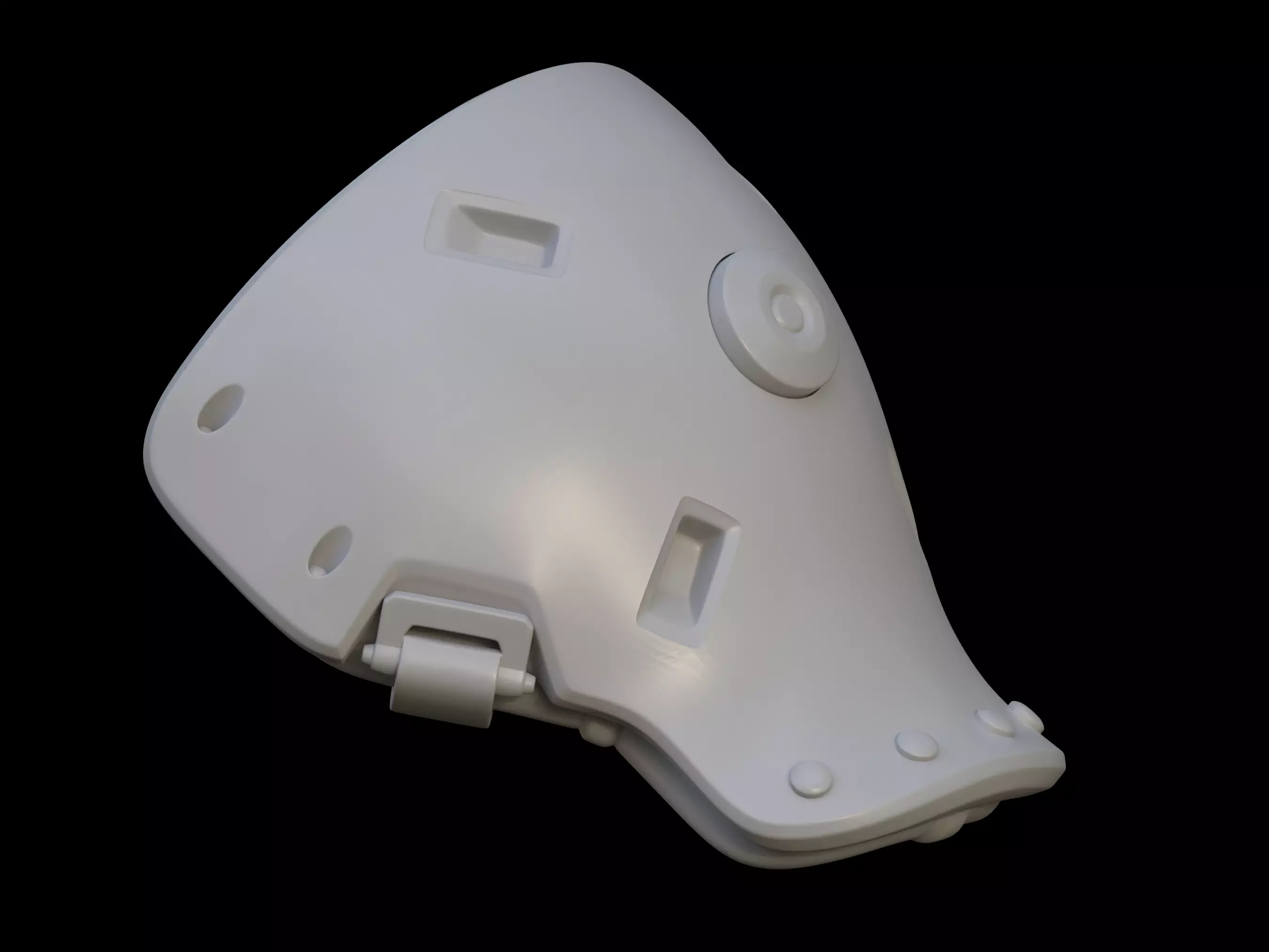 HALO Eaglestrike Crabshell shoulder pad 3d print file 3D print model_0