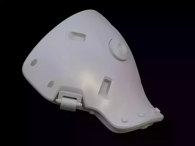 HALO Eaglestrike Crabshell shoulder pad 3d print file