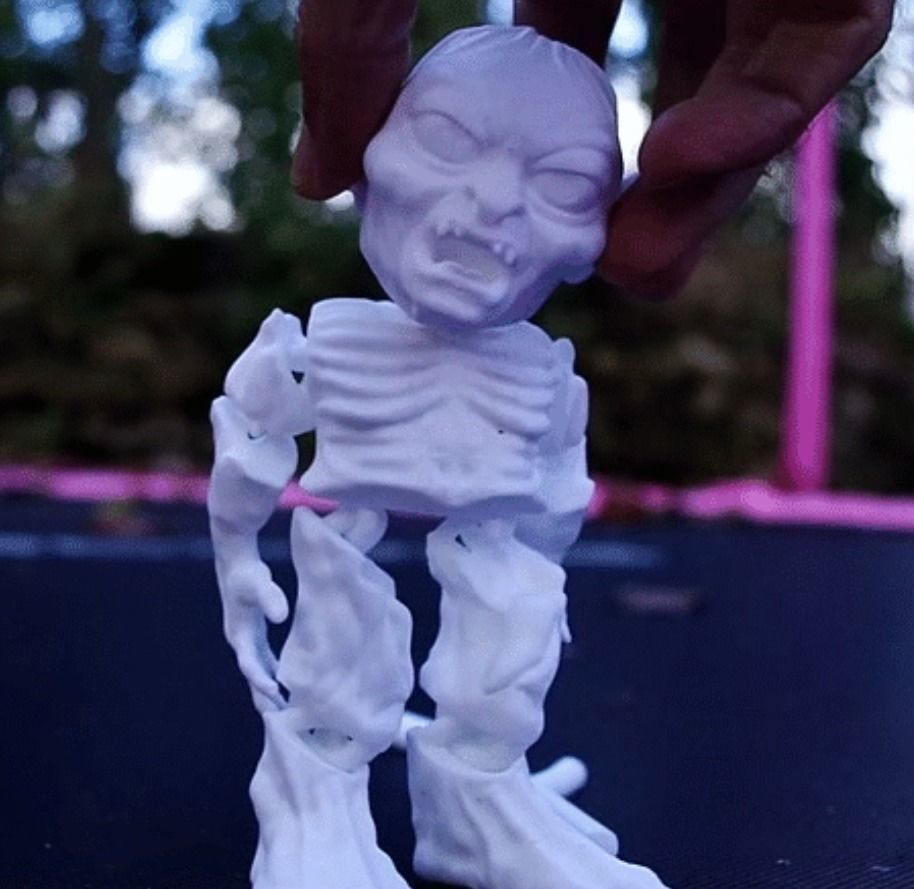 HALLOWEEN ARTICULATED GOLLUM 3D print model_2