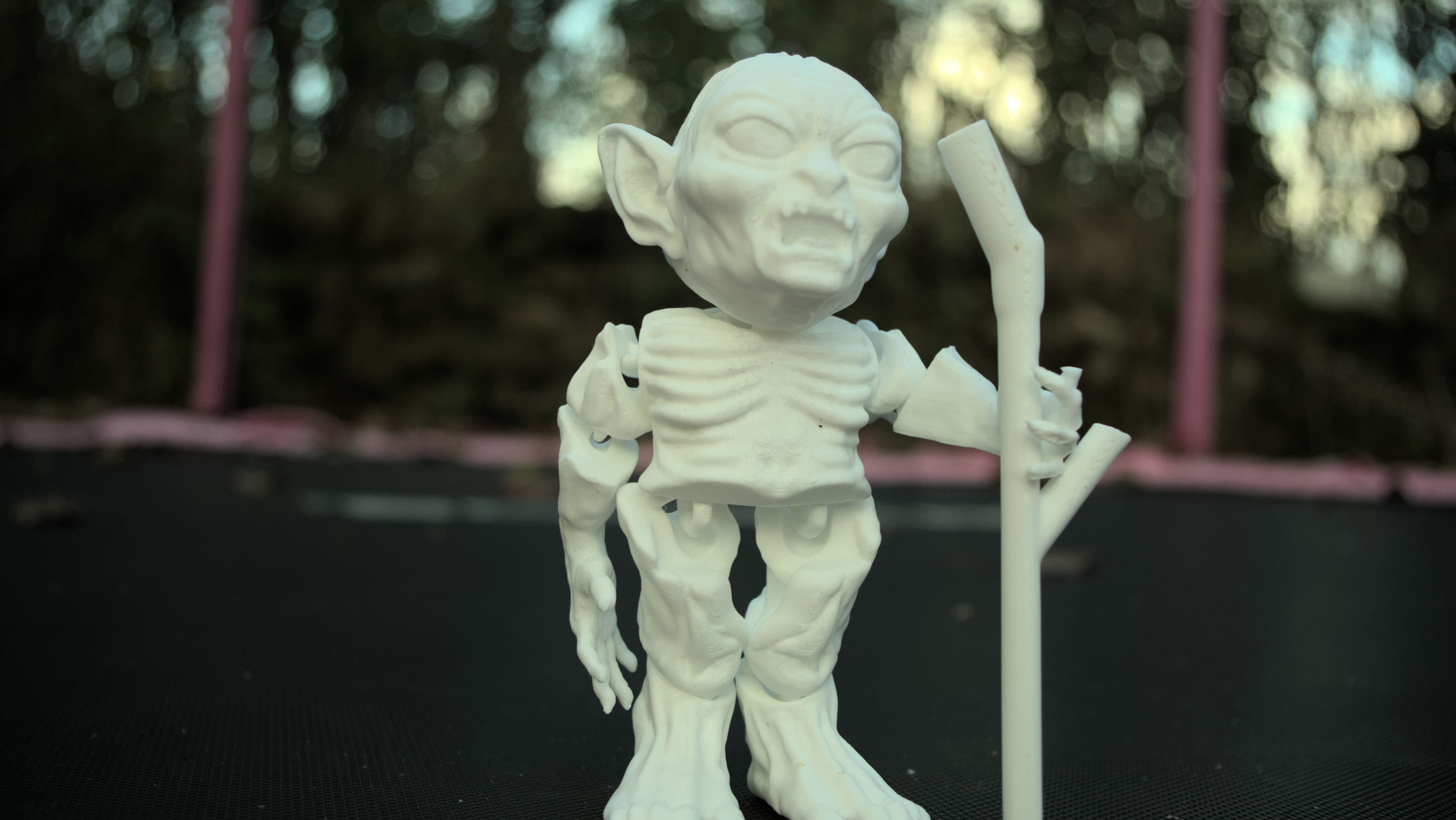 HALLOWEEN ARTICULATED GOLLUM 3D print model_1