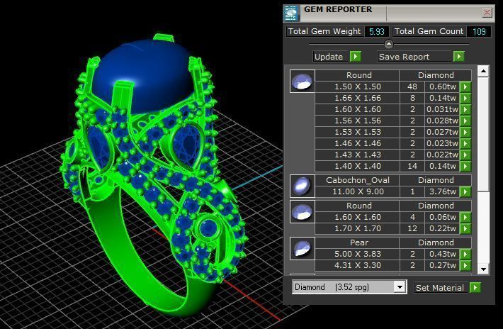 Special Ring A25 3D print model_18