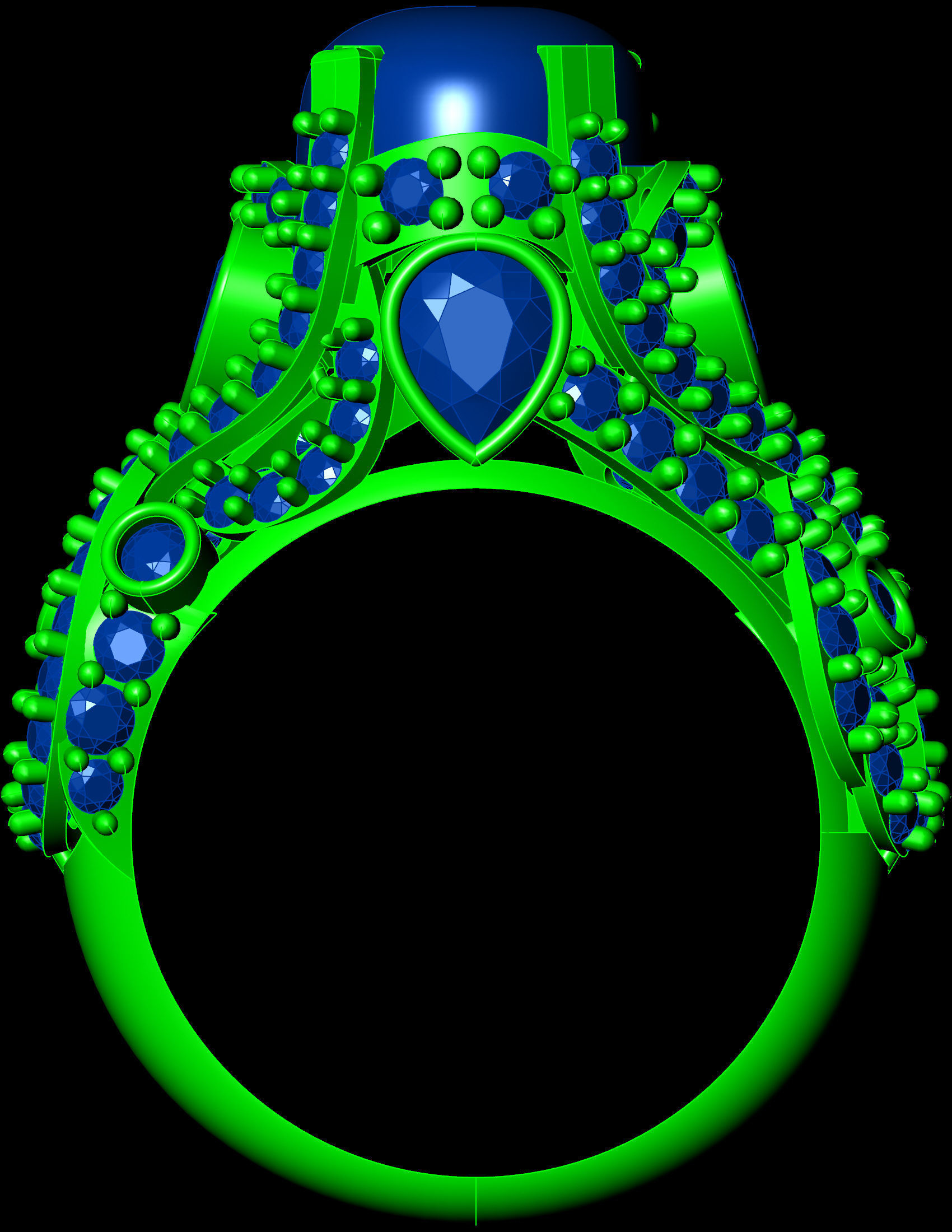 Special Ring A25 3D print model_13