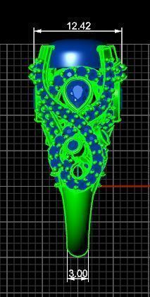 Special Ring A25 3D print model_17