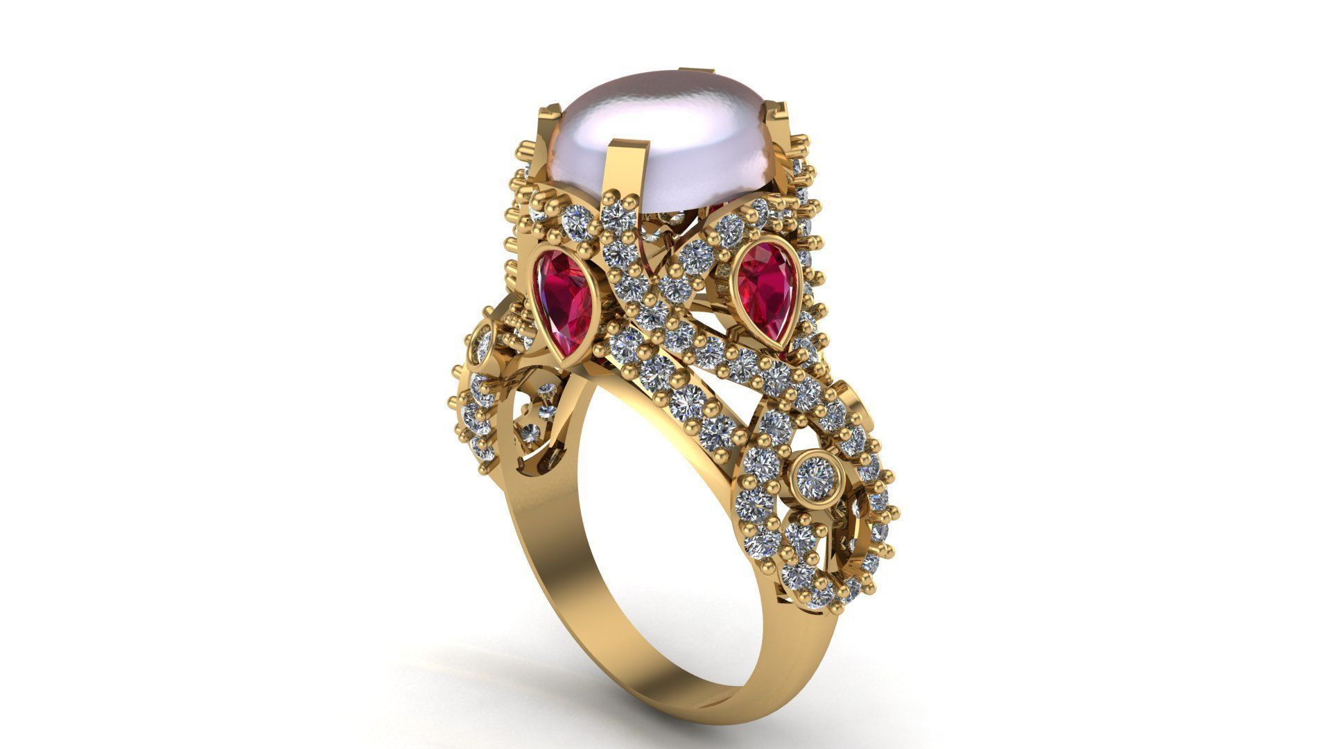 Special Ring A25 3D print model_6