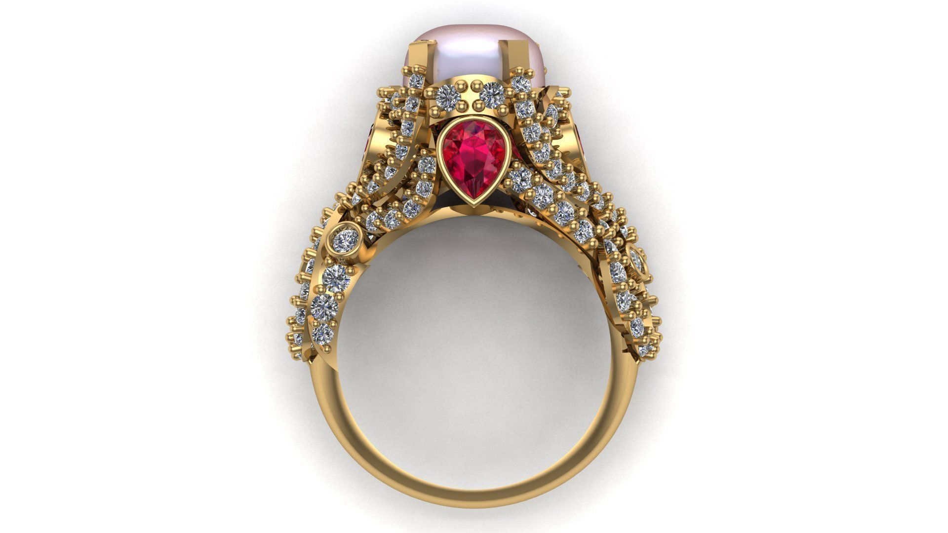 Special Ring A25 3D print model_3