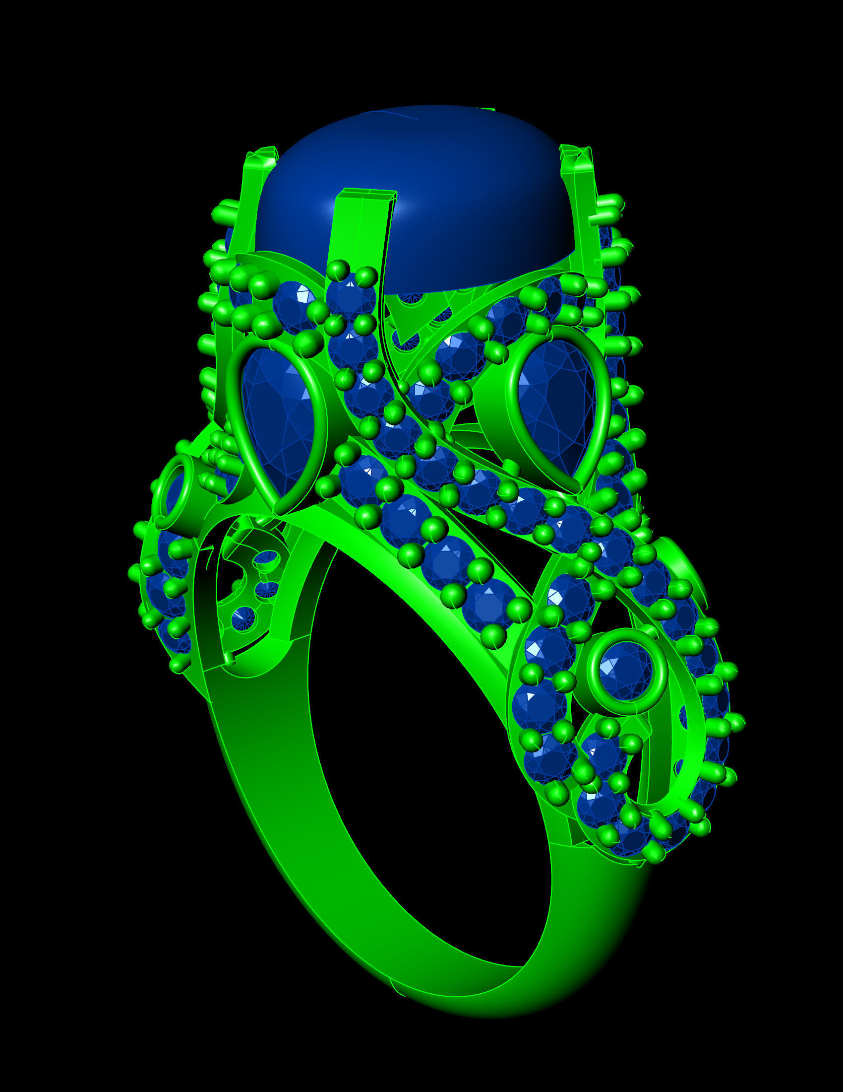 Special Ring A25 3D print model_15