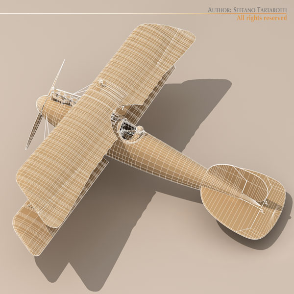 Albatros D Va jasta 26 3D model_2