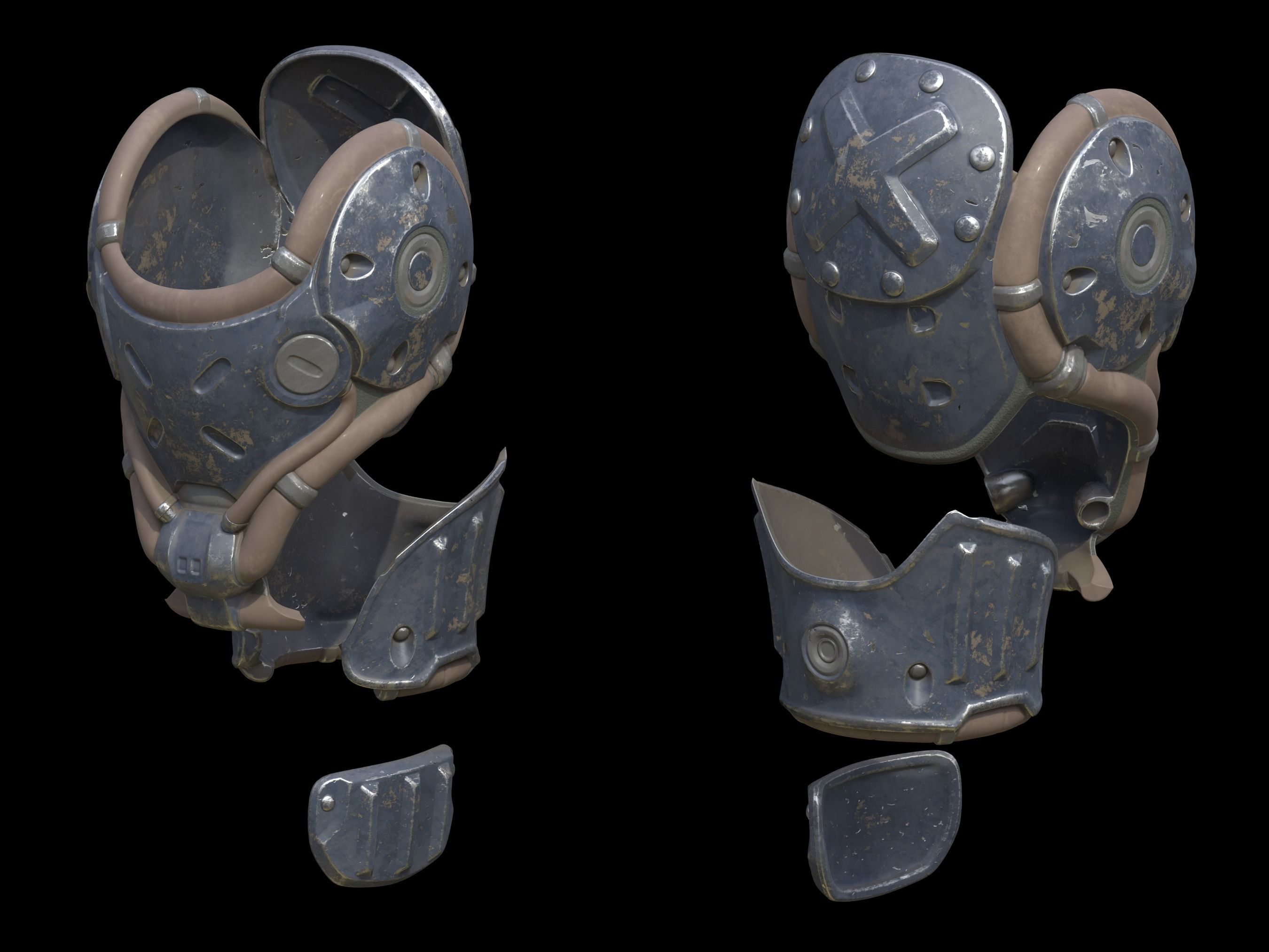 HALO Eaglestrike armor 3d print files 3D print model_6