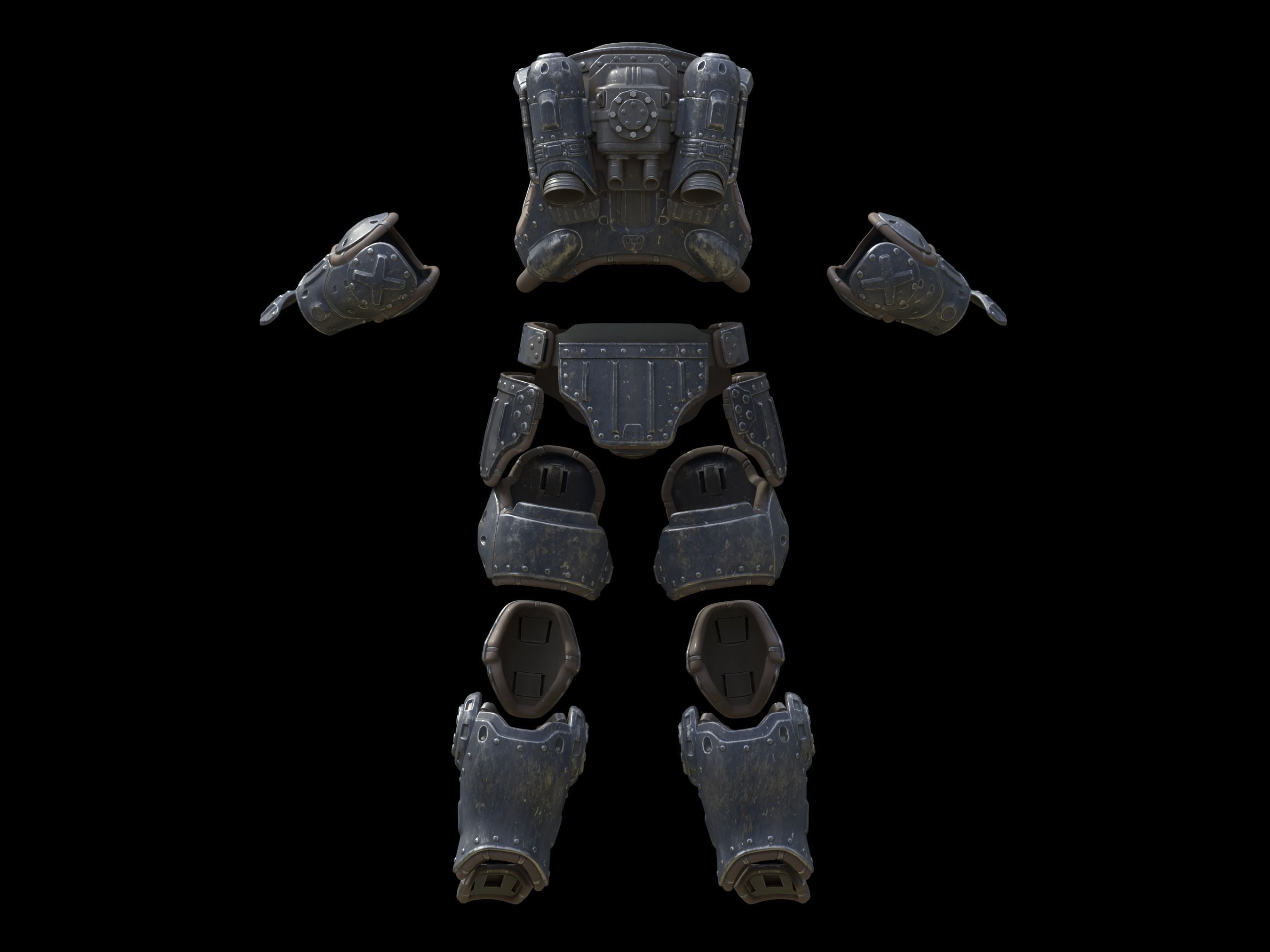 HALO Eaglestrike armor 3d print files 3D print model_2