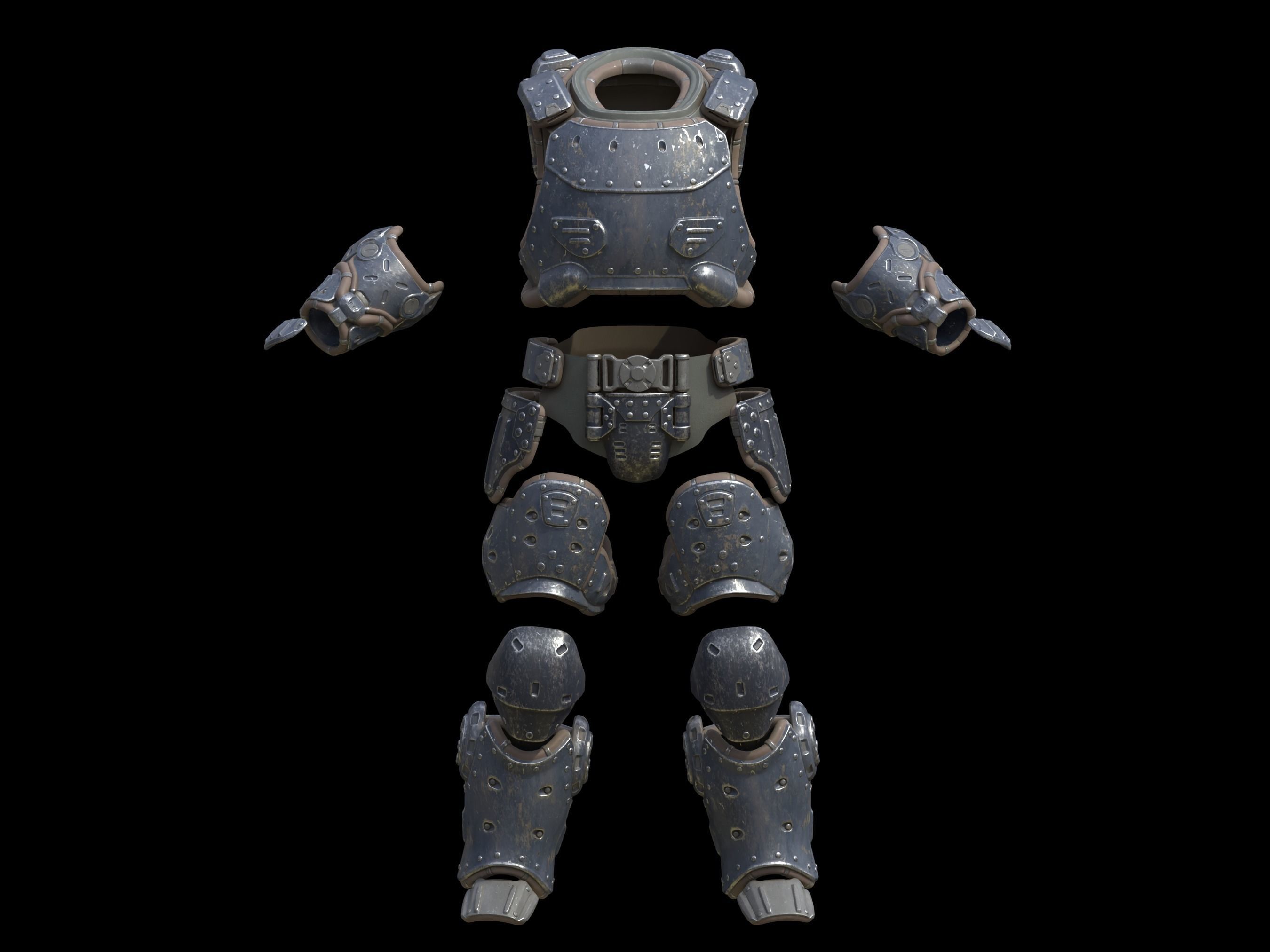 HALO Eaglestrike armor 3d print files 3D print model_1