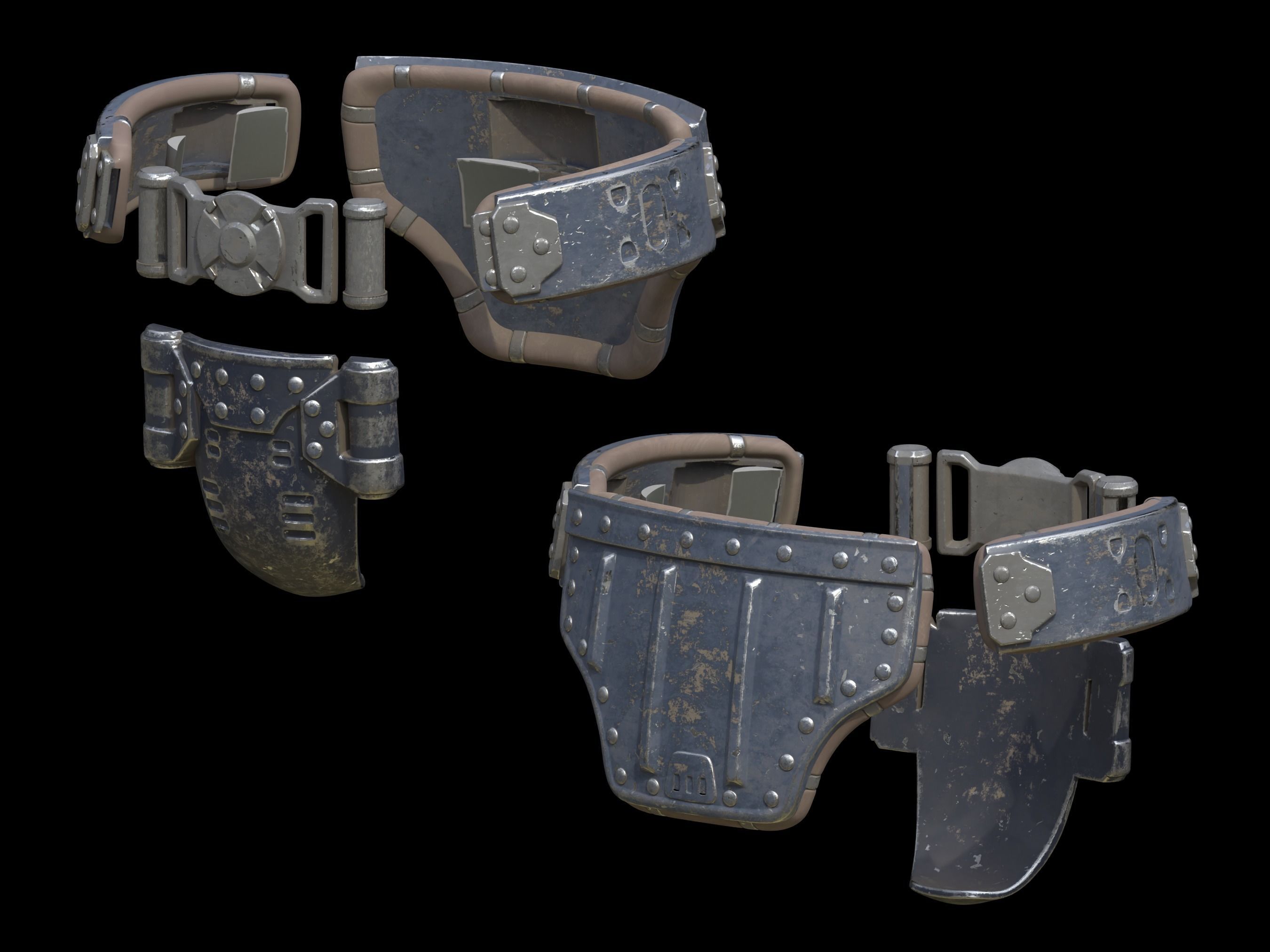HALO Eaglestrike armor 3d print files 3D print model_5