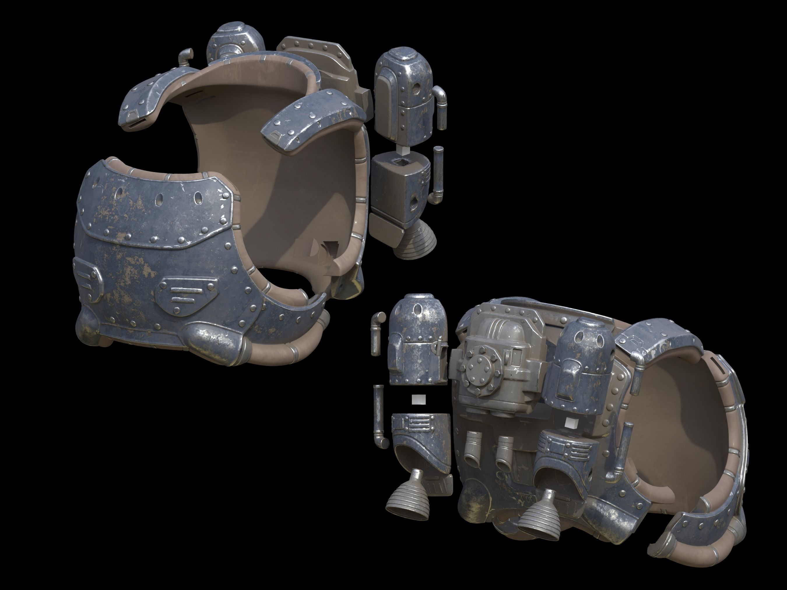HALO Eaglestrike armor 3d print files 3D print model_3