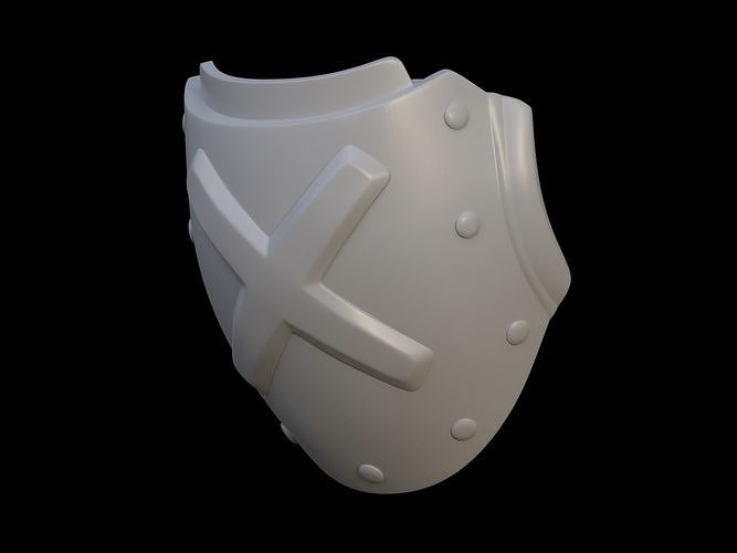 HALO Eaglestrike Type 1 Splinterguard knee pad 3d print file 3D model ...